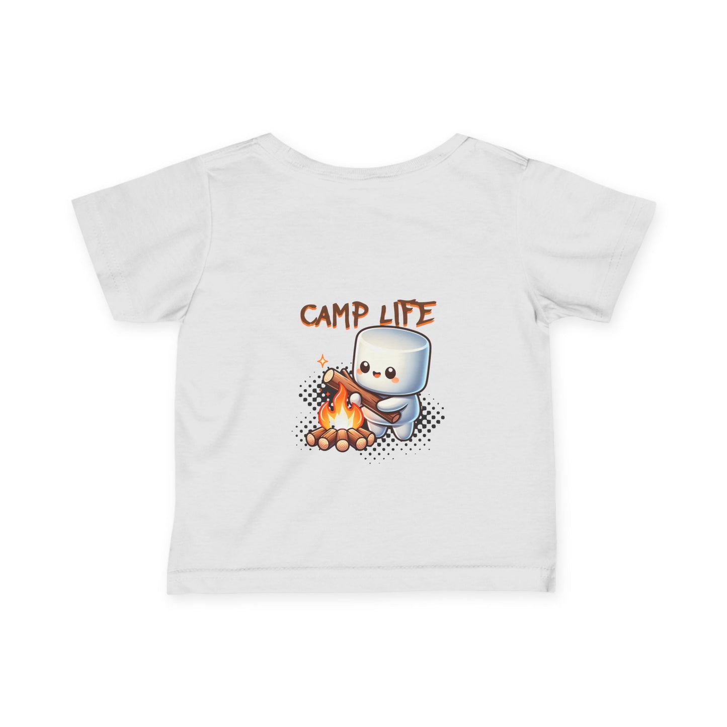 Cute Camp Life Infant Tee for Adventurous Kids