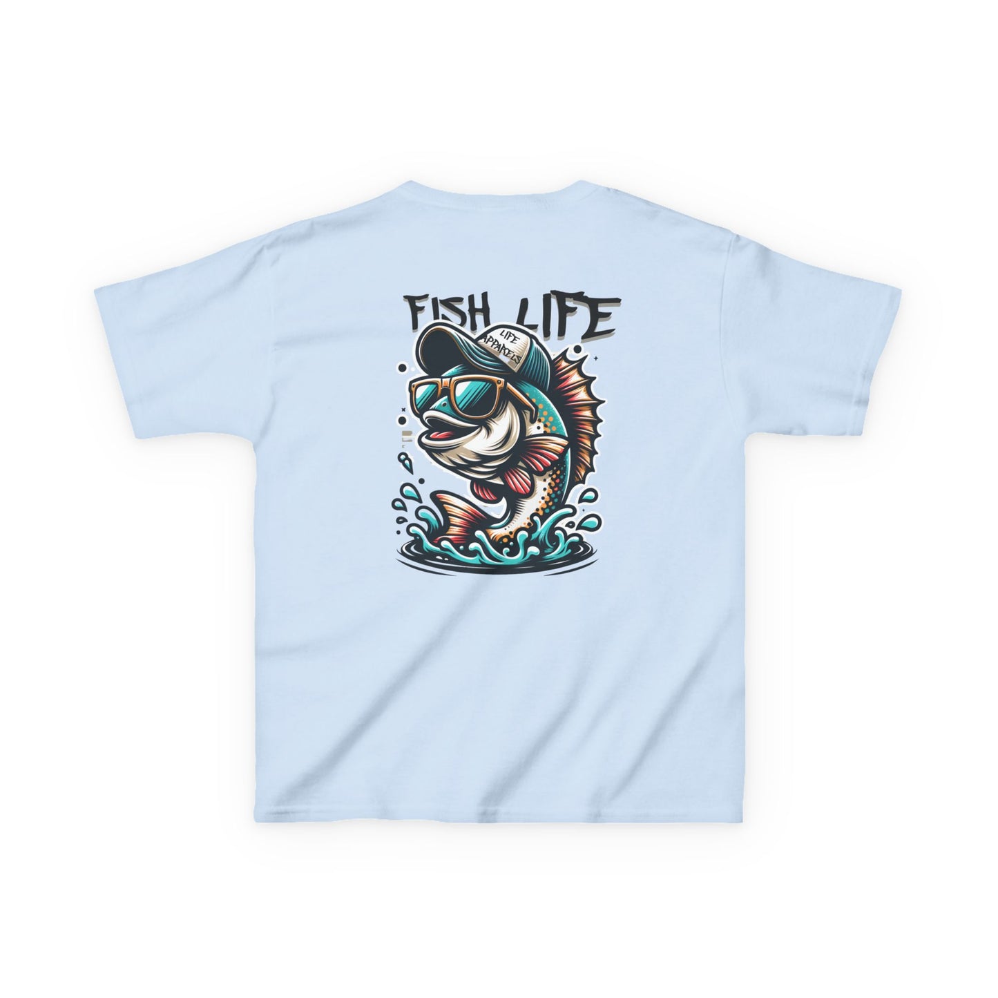 Kids Fish Life Graphic Tee | Fun & Playful