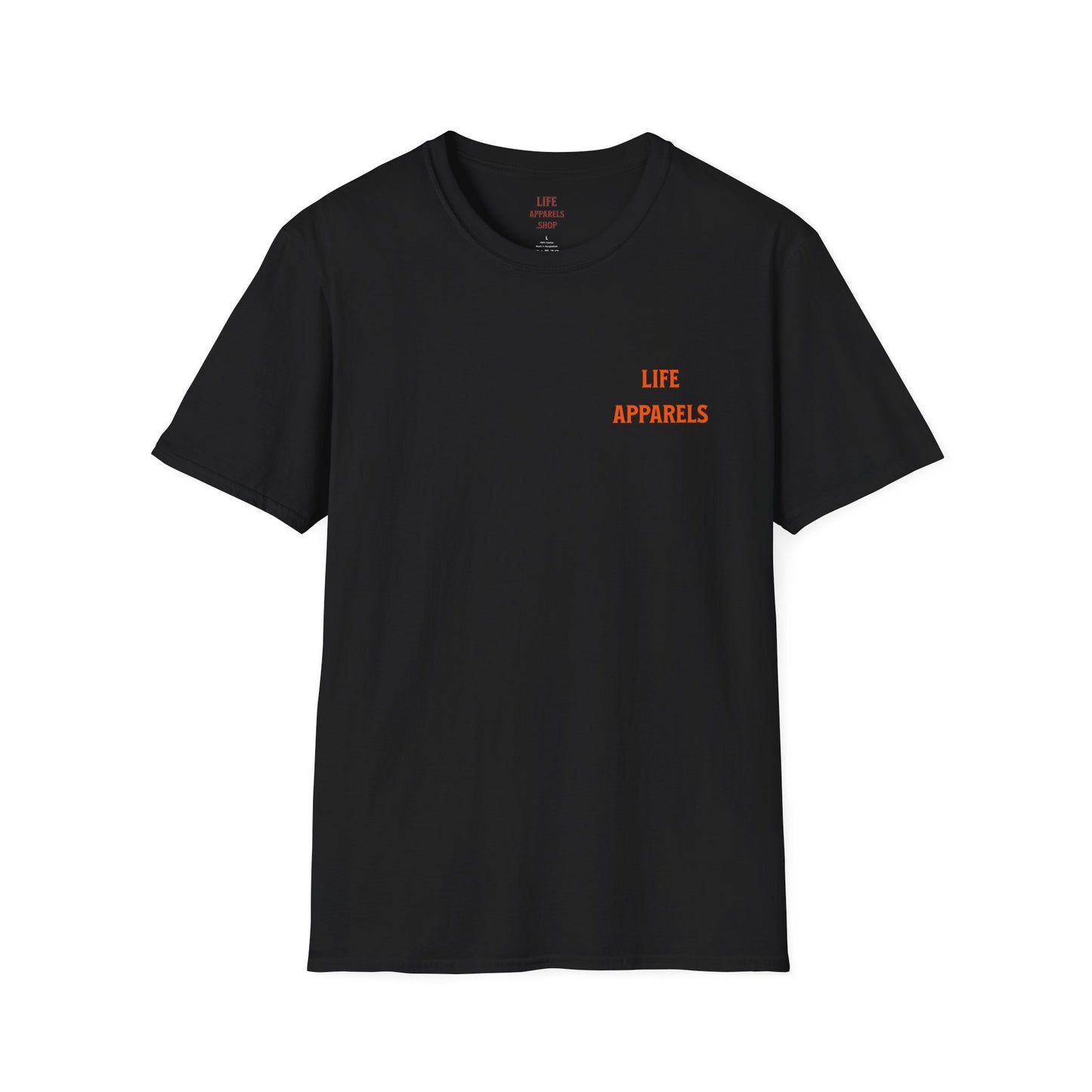 Firefighter Life Softstyle T-Shirt - Bravery Beyond the Flames