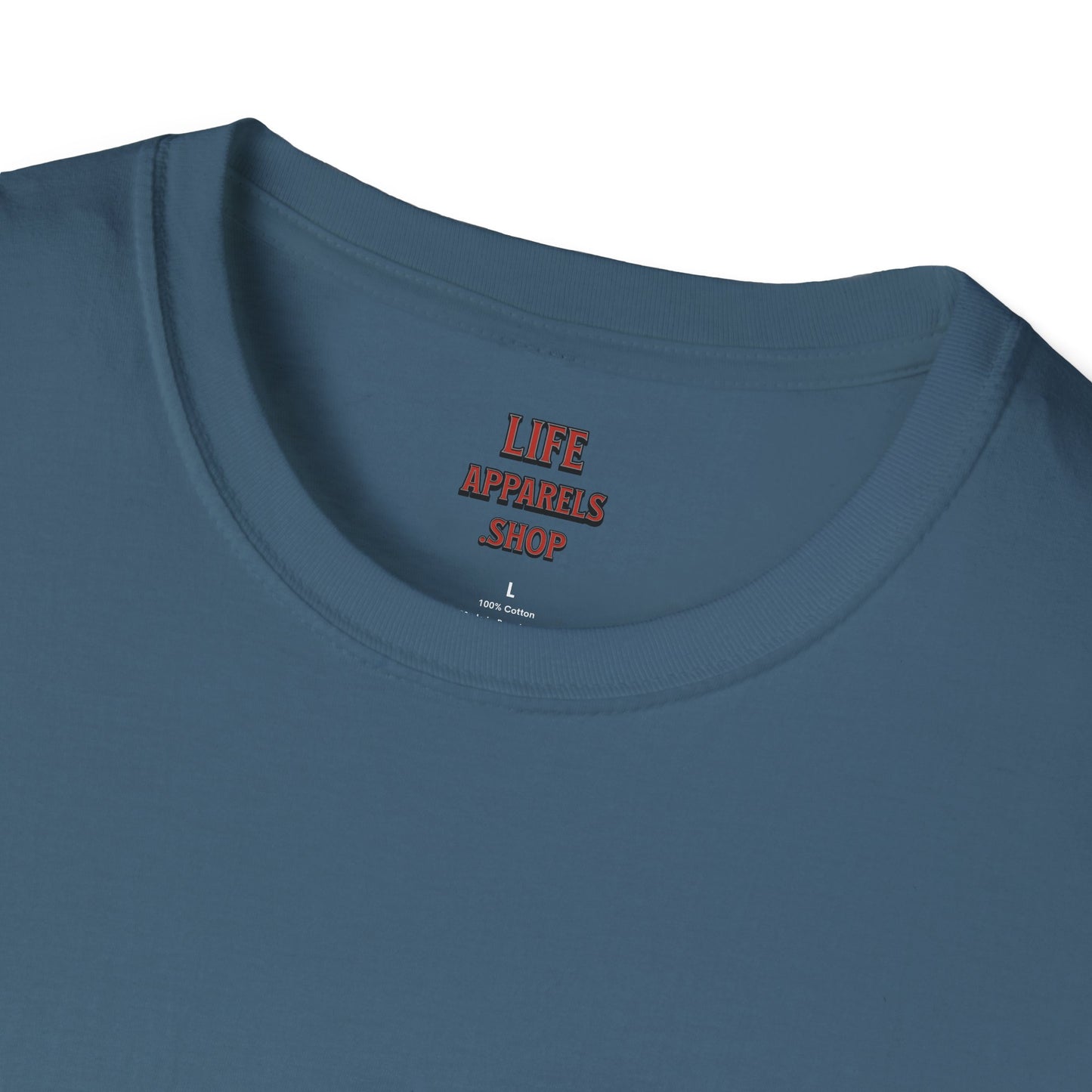 Firefighter Life Softstyle T-Shirt - Bravery Beyond the Flames