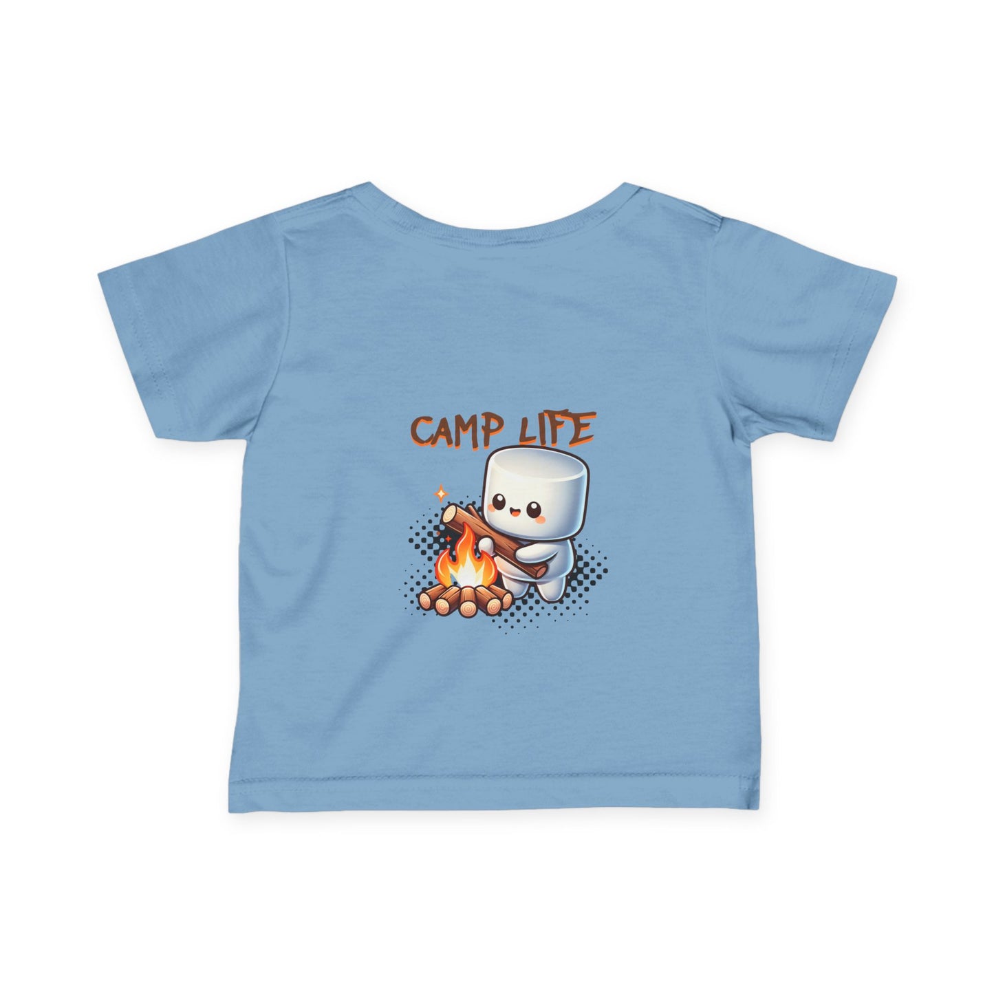 Cute Camp Life Infant Tee for Adventurous Kids