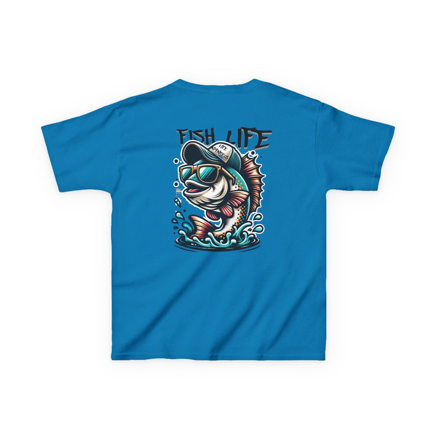 Kids Fish Life Graphic Tee | Fun & Playful