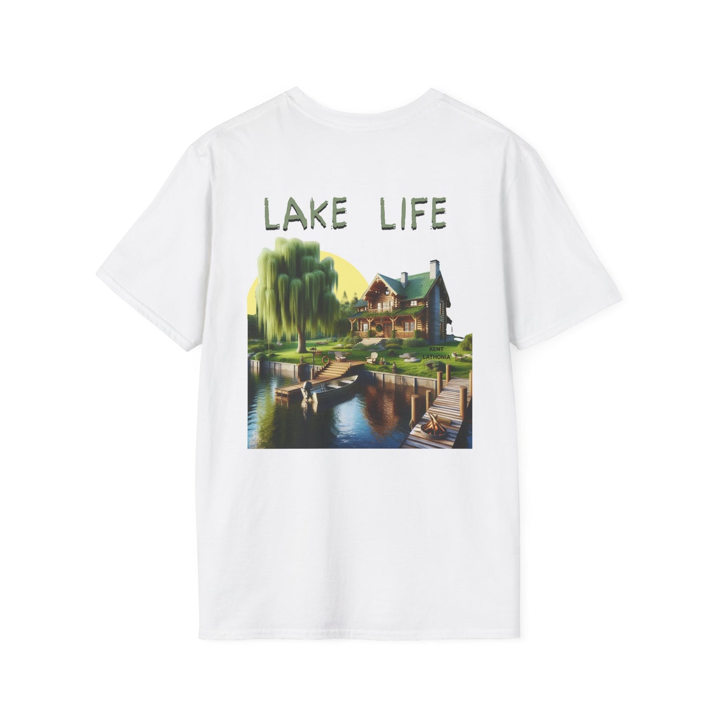 Lake Life Unisex Softstyle T-Shirt - Perfect Summer Outfit & Gift for Nature Lovers