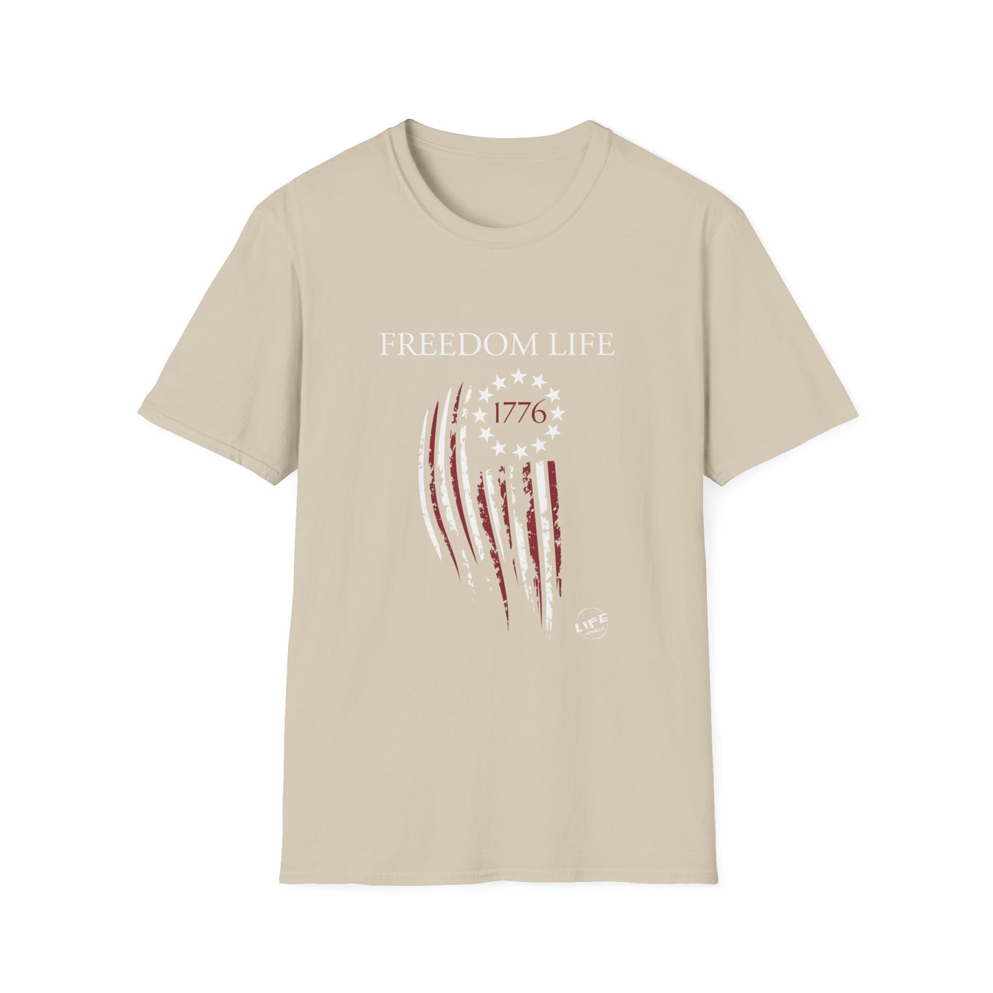 Freedom Life Graphic T-Shirt, Patriotic Apparel, Freedom Tee, Independence Day Gift, 4th of July Celebration, Freedom LIfe Shirt