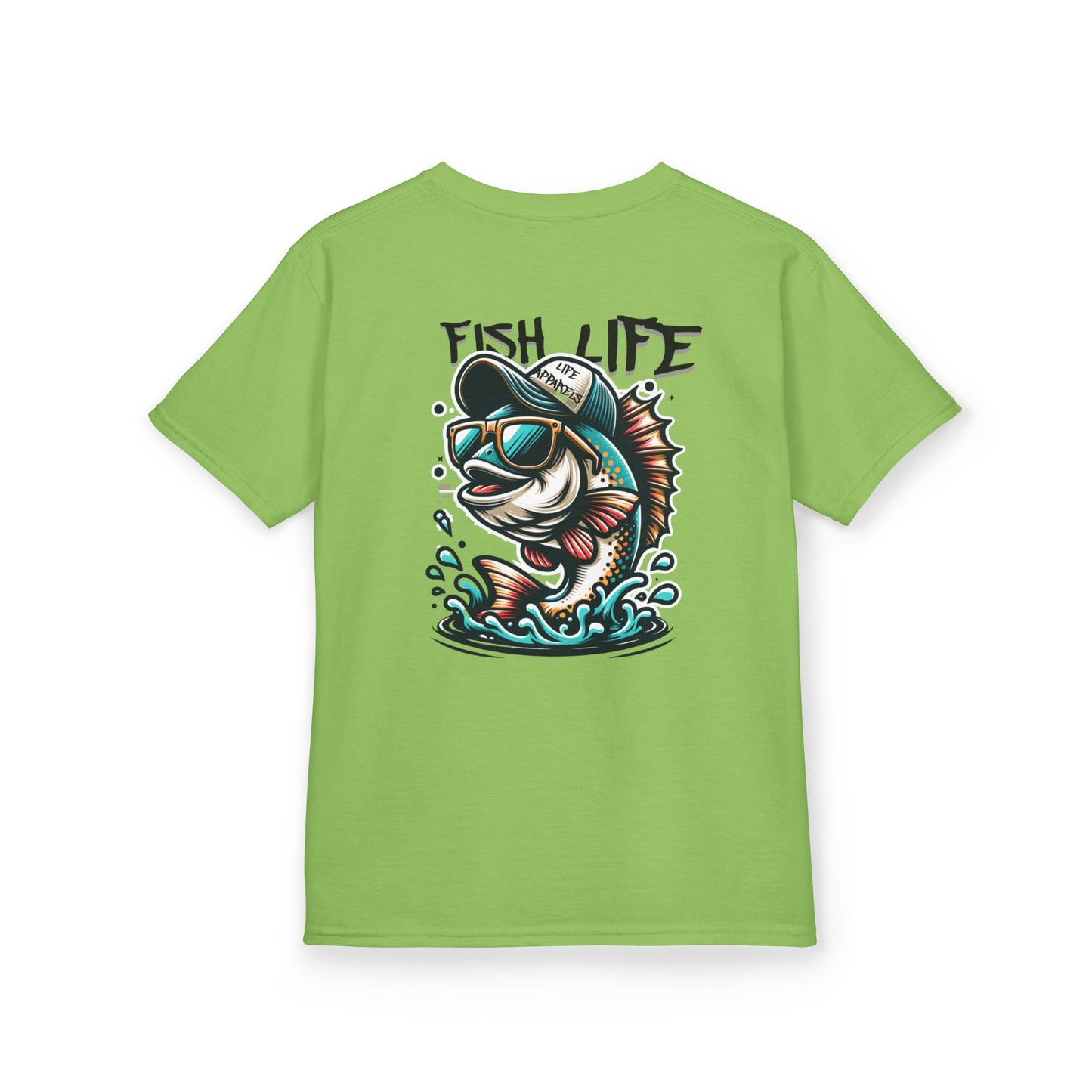 Kids Fish Life Graphic Tee | Fun & Playful