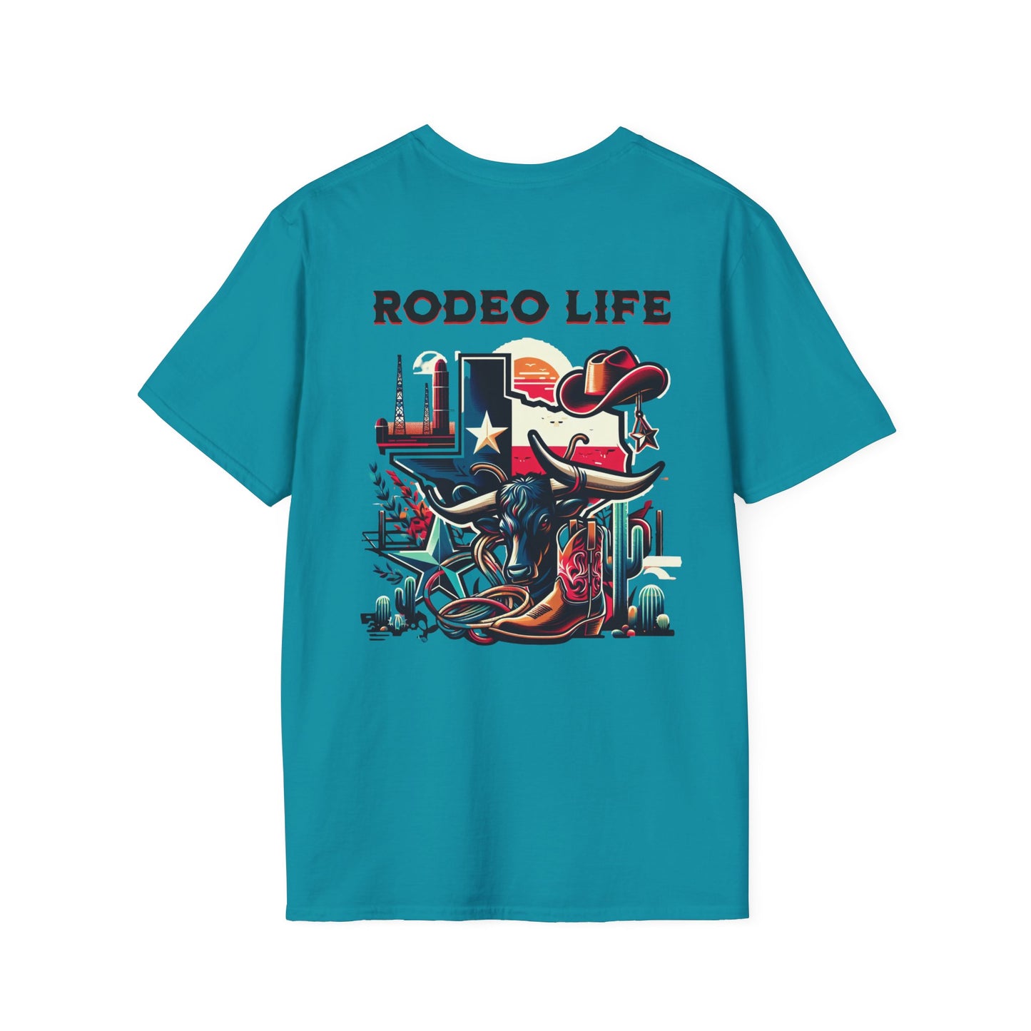 Rodeo Life Unisex Softstyle T-Shirt - Fun & Stylish Western Apparel
