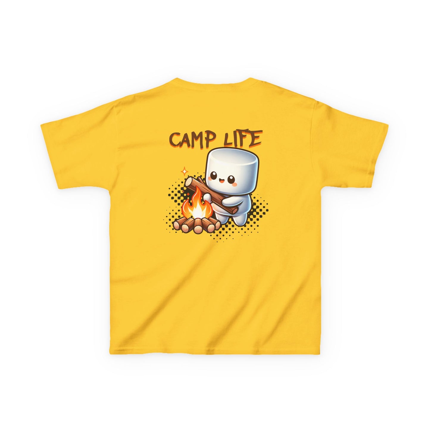 Kids Camp Life Tee - Fun & Playful Heavy Cotton T-Shirt