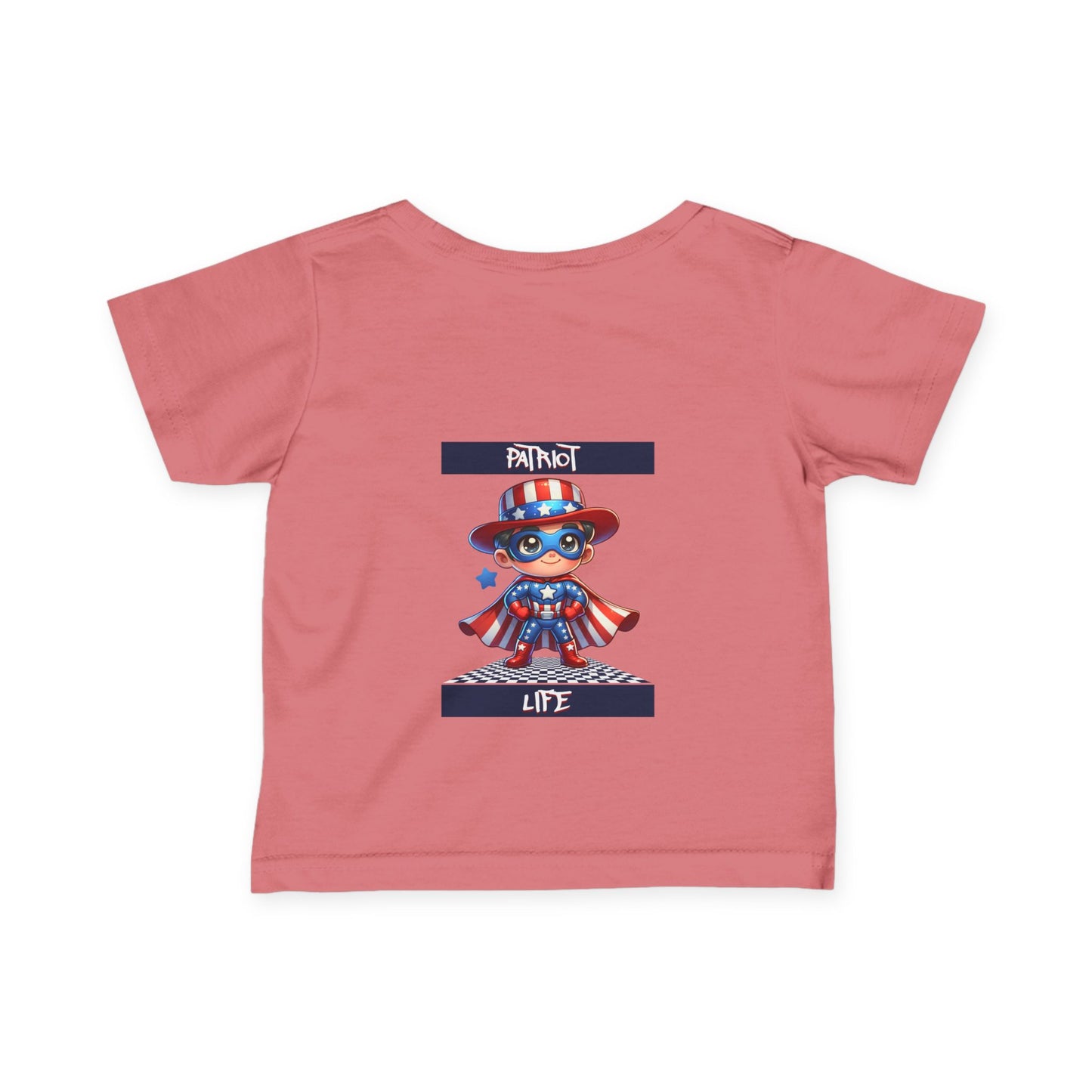 Patriot Infant Fine Jersey Tee - Cute Baby Shirt for Independence Day