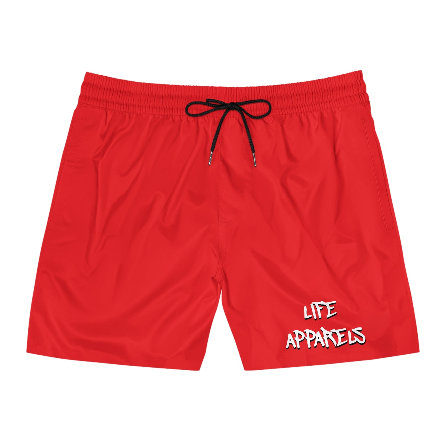 Men's Red Swim Shorts - Life Apparels Collection