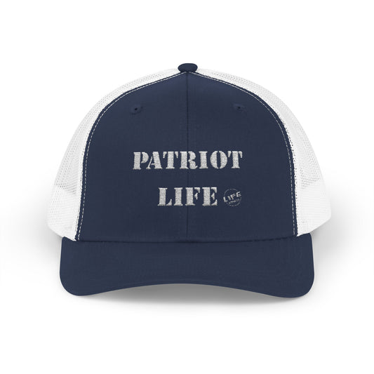 Patriot Life Snapback Trucker Cap - Bold Hat for Outdoor Lovers, Stylish Accessories for Men & Women, Perfect for Events and Everyday Wear