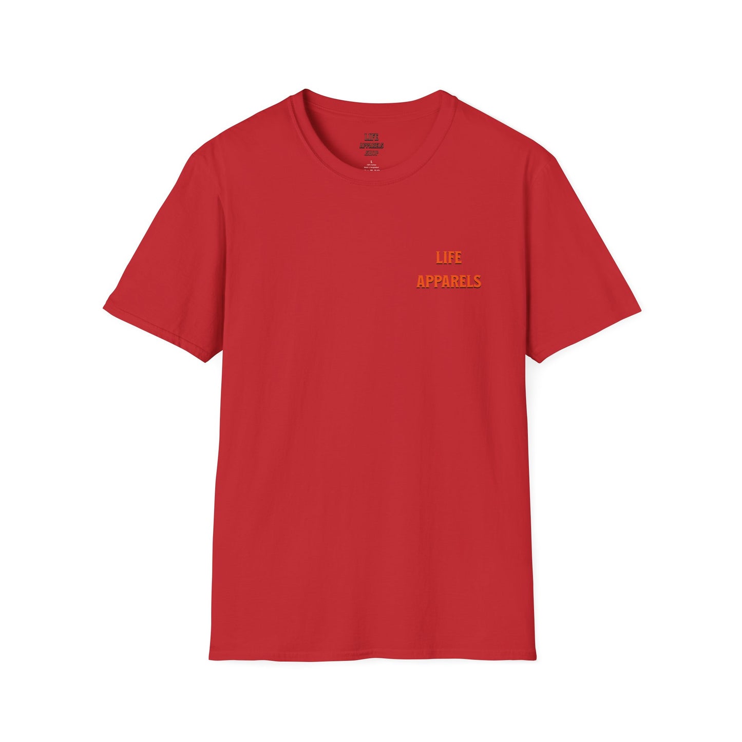 Firefighter Life Softstyle T-Shirt - Bravery Beyond the Flames