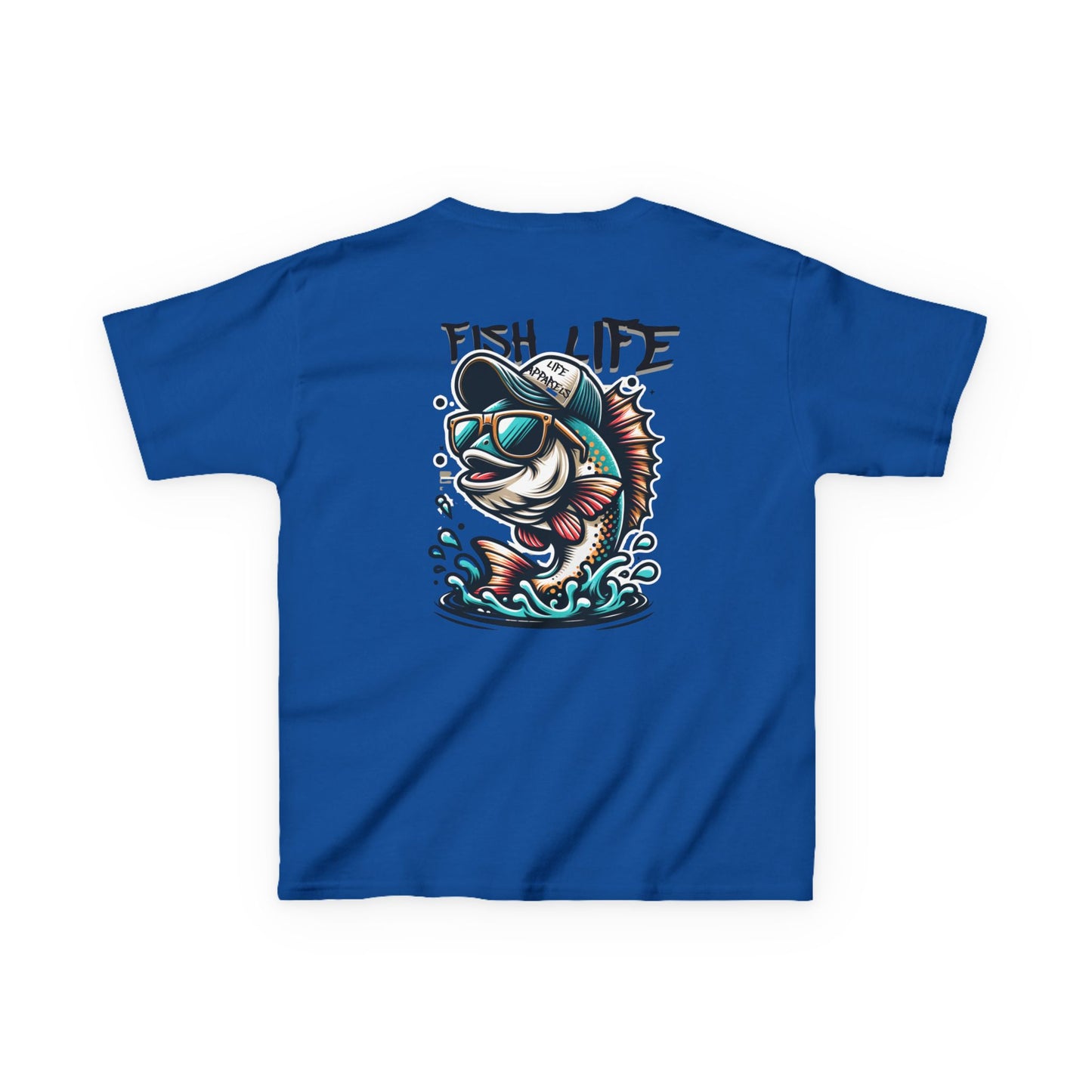 Kids Fish Life Graphic Tee | Fun & Playful