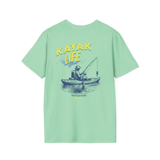 Kayak Life Adventure Softstyle T-Shirt