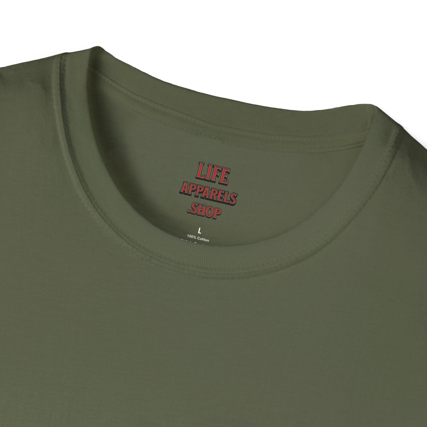 Firefighter Life Softstyle T-Shirt - Bravery Beyond the Flames