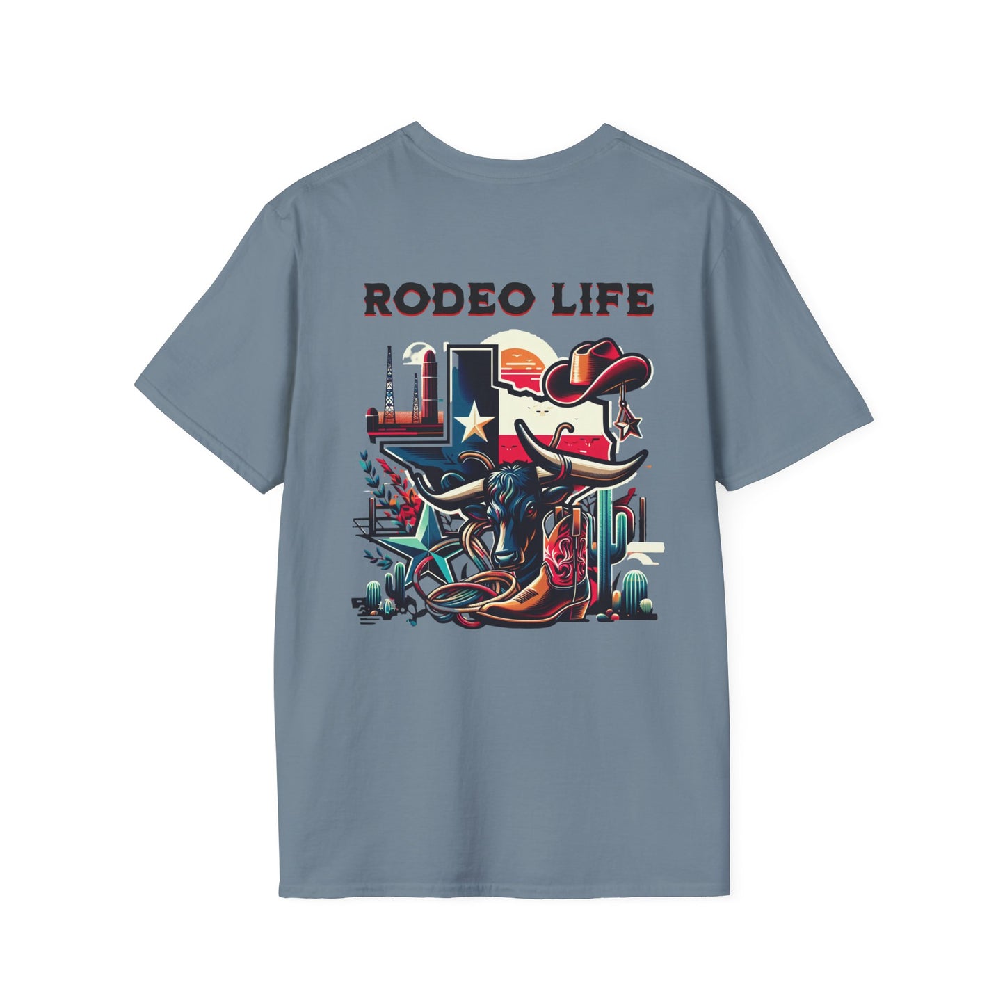 Rodeo Life Unisex Softstyle T-Shirt - Fun & Stylish Western Apparel