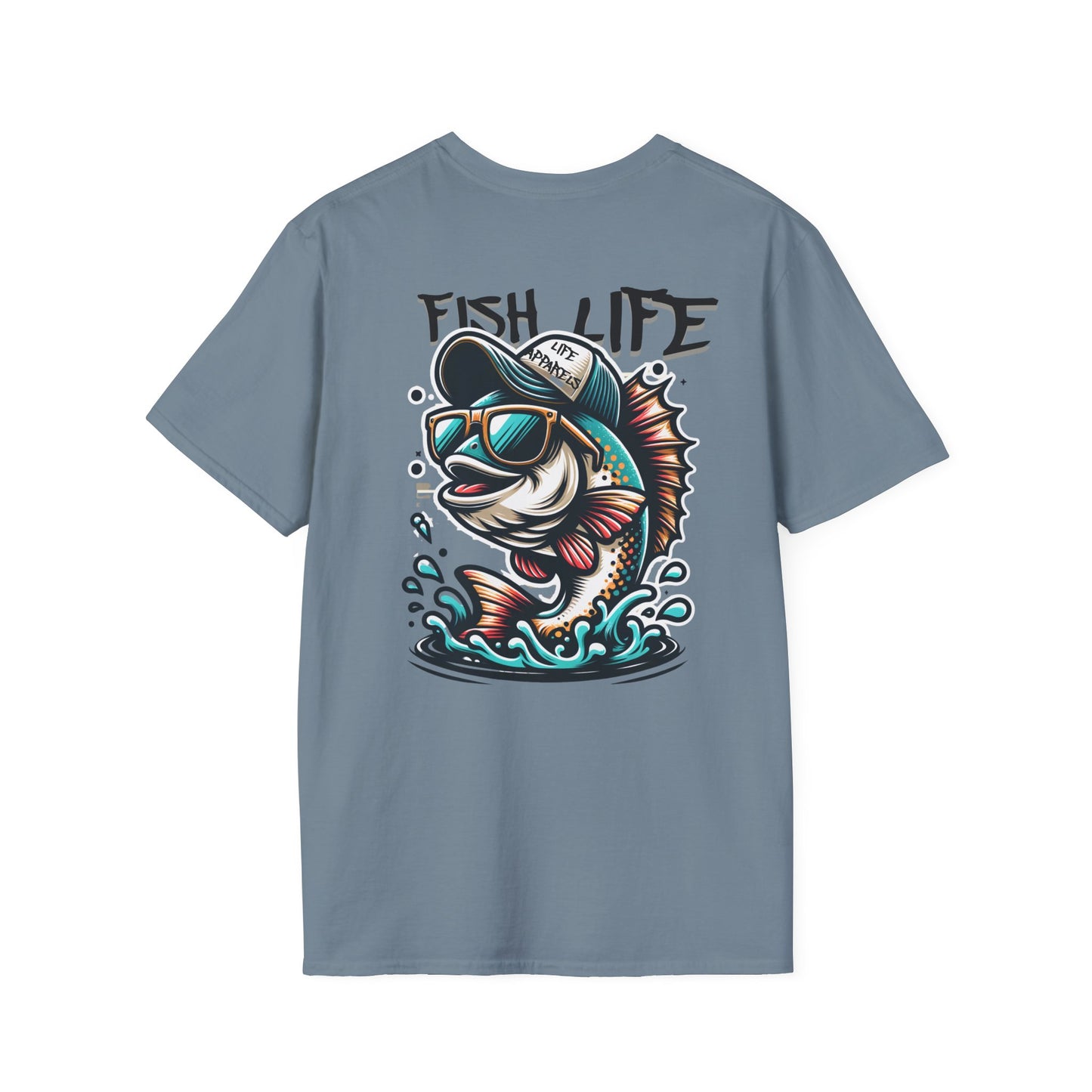 Fish Life T-Shirt - Cool Fishing Graphic Tee for Outdoor Enthusiasts