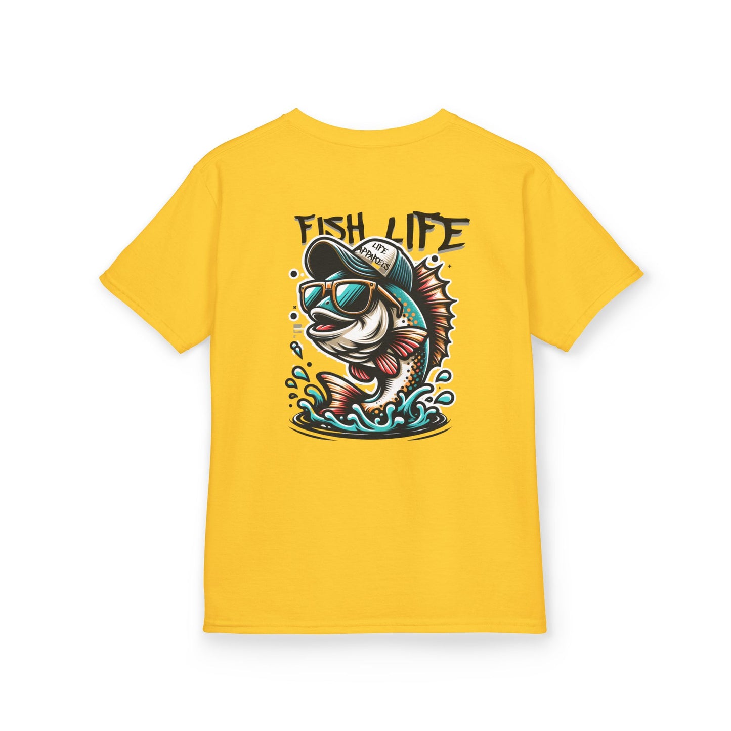 Kids Fish Life Graphic Tee | Fun & Playful