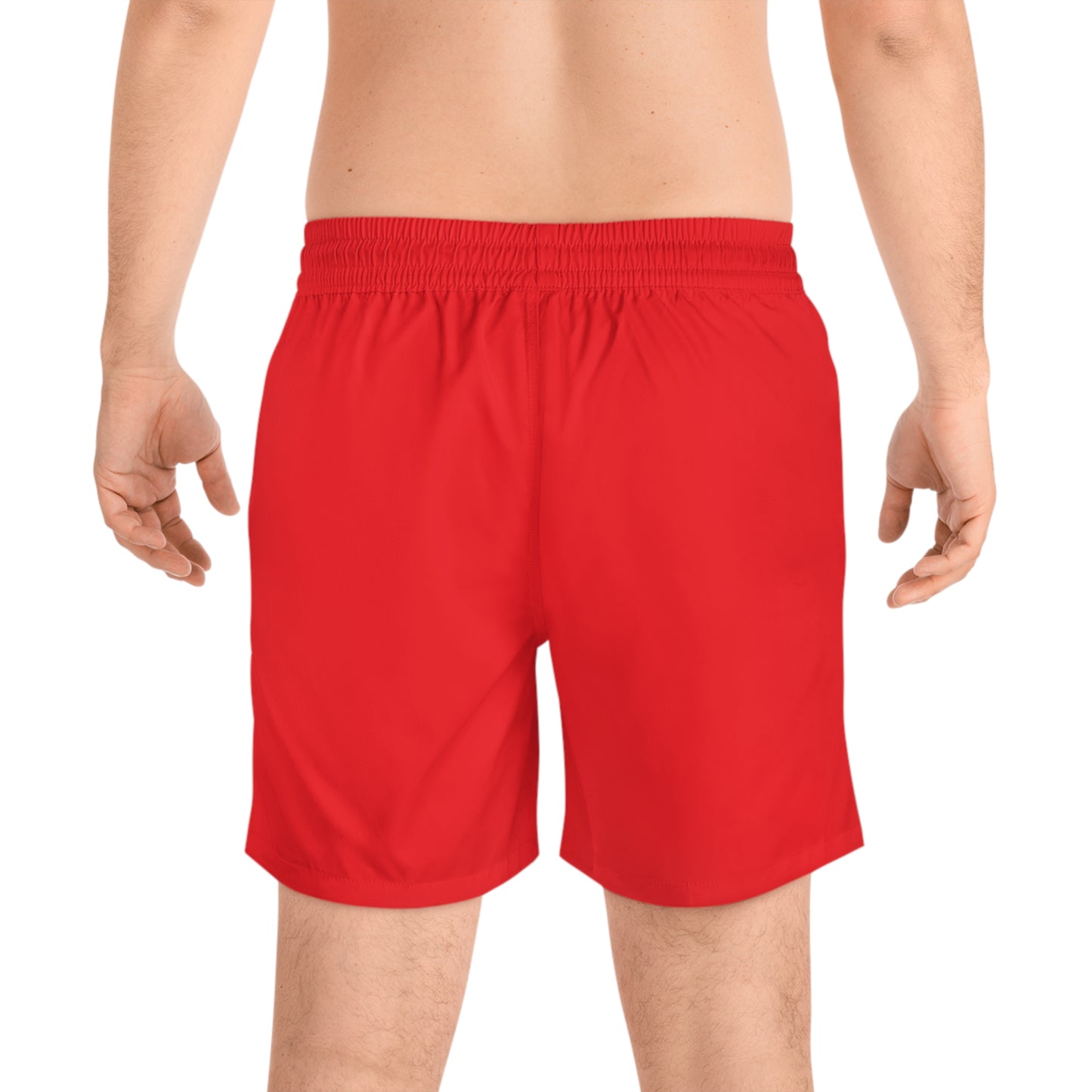 Men's Red Swim Shorts - Life Apparels Collection