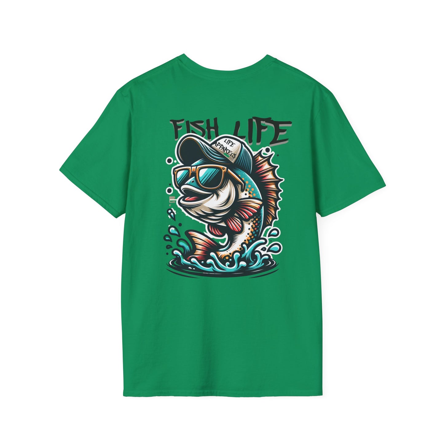 Fish Life T-Shirt - Cool Fishing Graphic Tee for Outdoor Enthusiasts