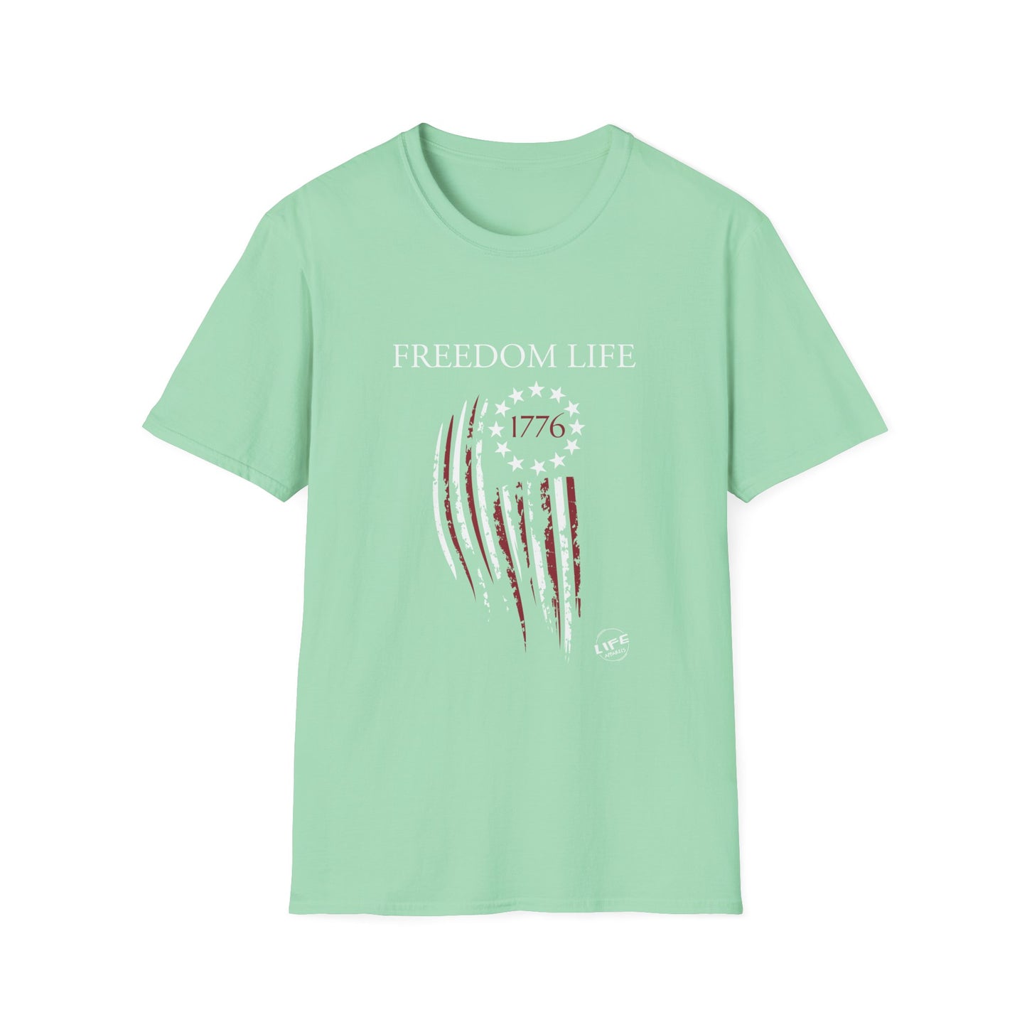 Freedom Life Graphic T-Shirt, Patriotic Apparel, Freedom Tee, Independence Day Gift, 4th of July Celebration, Freedom LIfe Shirt