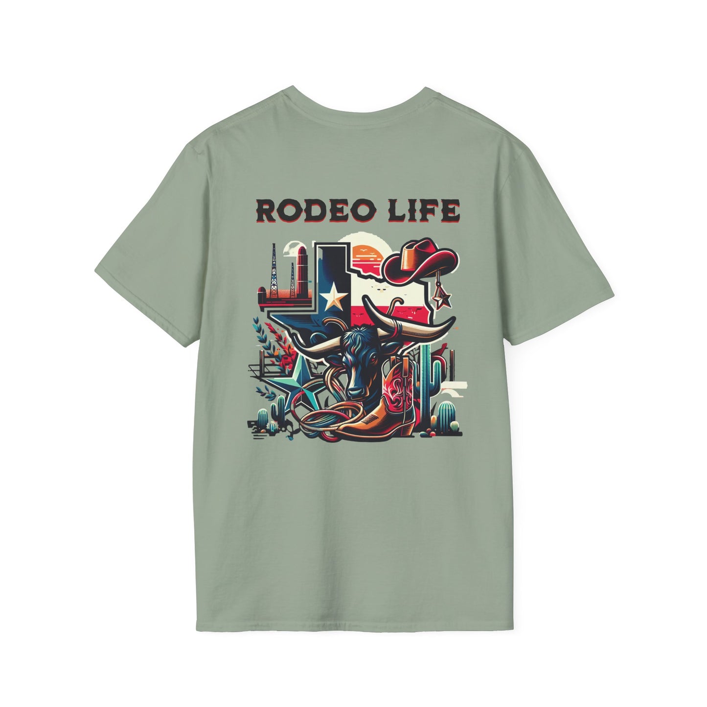 Rodeo Life Unisex Softstyle T-Shirt - Fun & Stylish Western Apparel
