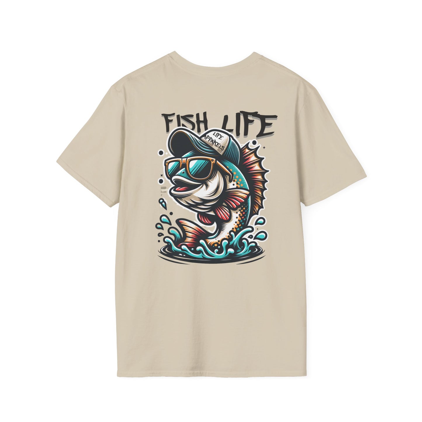 Fish Life T-Shirt - Cool Fishing Graphic Tee for Outdoor Enthusiasts