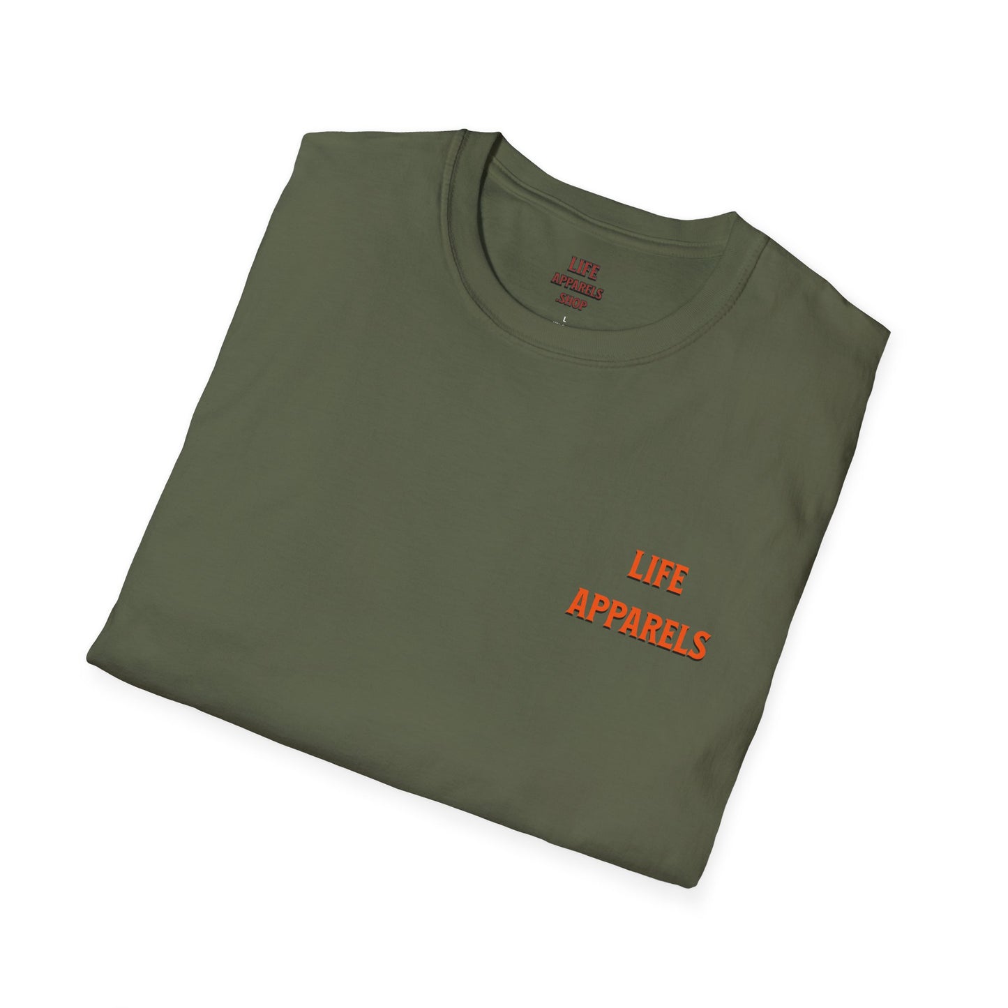 Firefighter Life Softstyle T-Shirt - Bravery Beyond the Flames