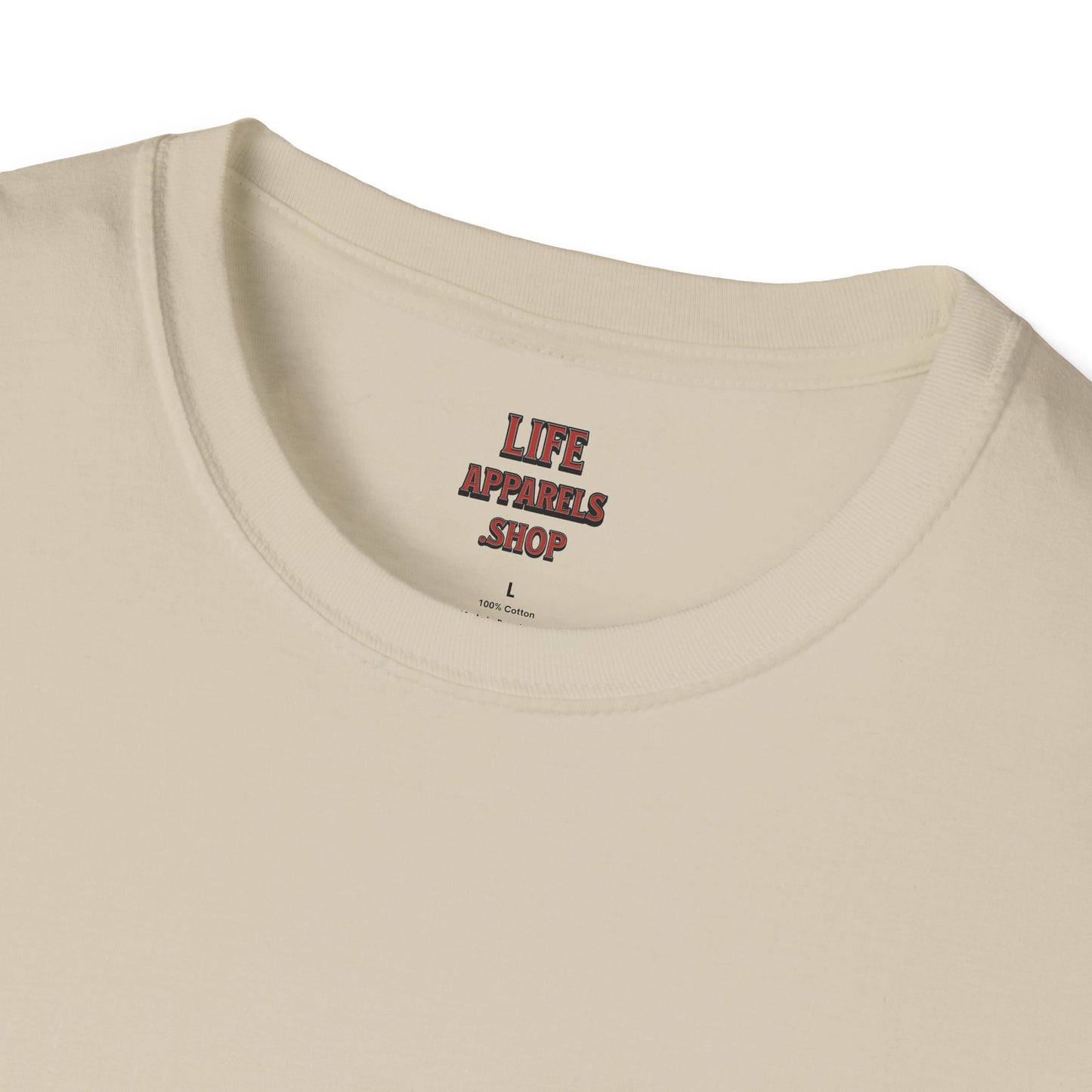 Firefighter Life Softstyle T-Shirt - Bravery Beyond the Flames