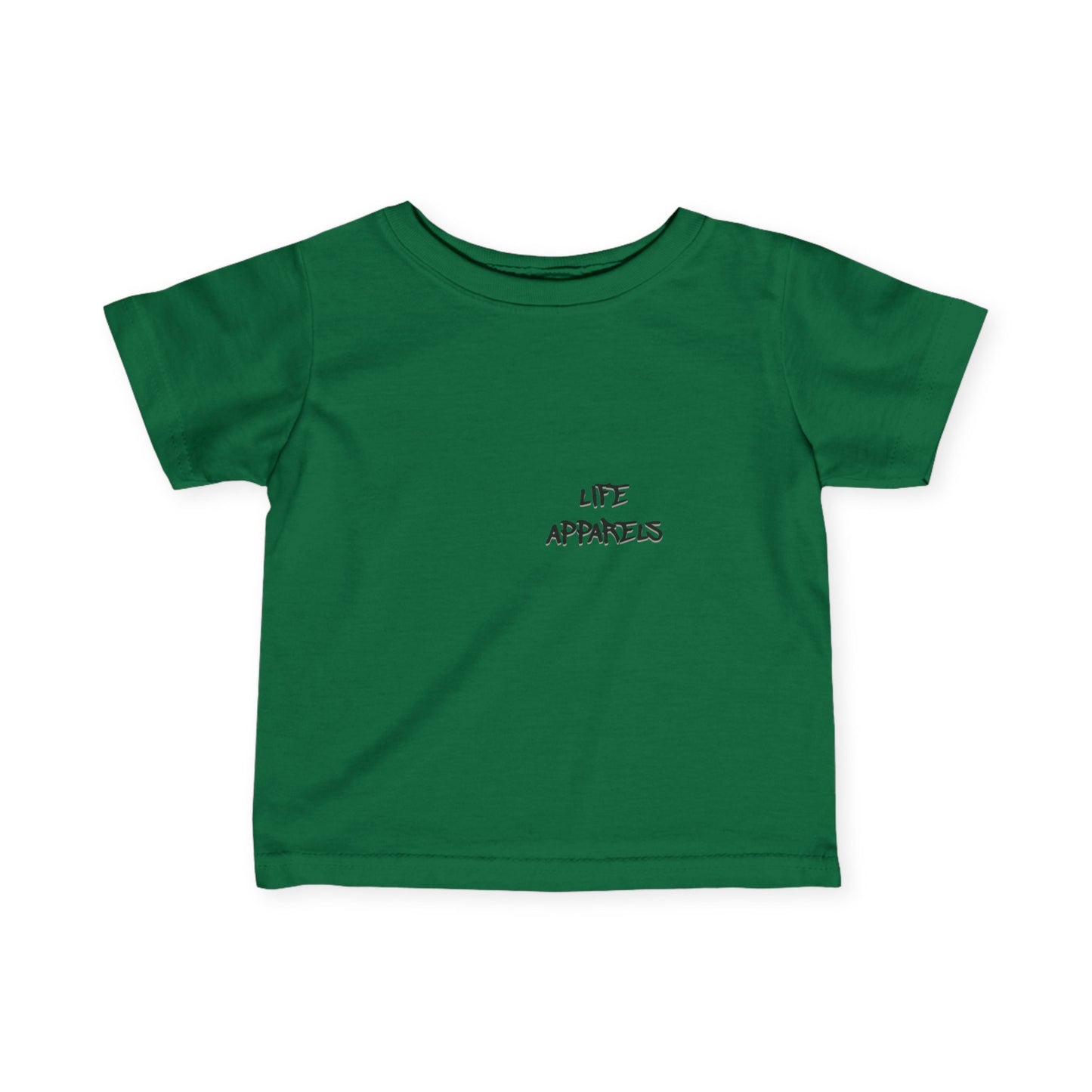 Cute Infant Tee with 'Fish Life' Design - Perfect for Little Anglers