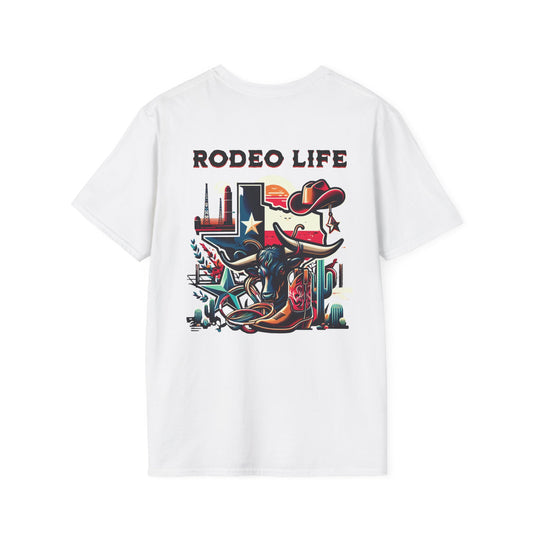 Rodeo Life Unisex Softstyle T-Shirt - Fun & Stylish Western Apparel