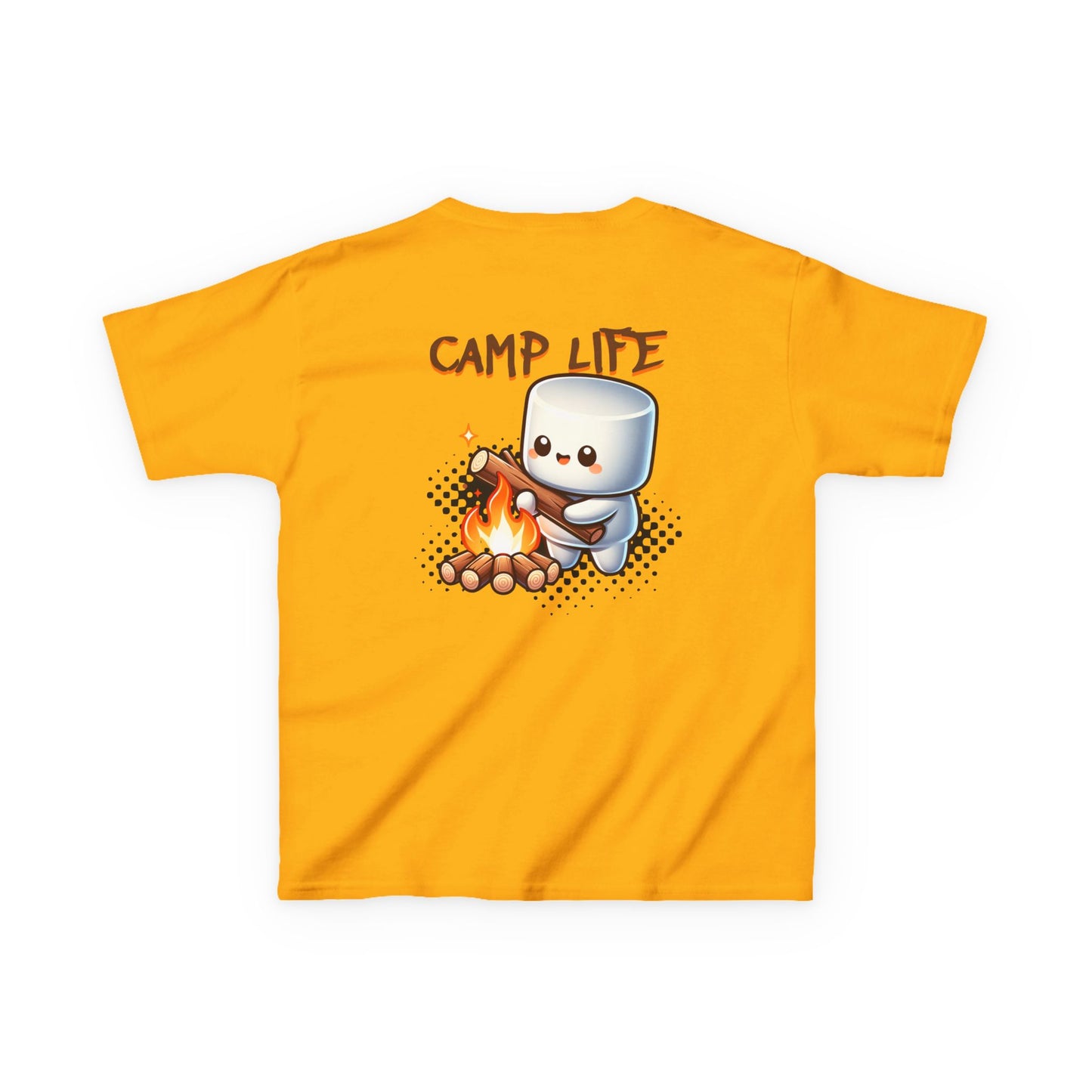 Kids Camp Life Tee - Fun & Playful Heavy Cotton T-Shirt