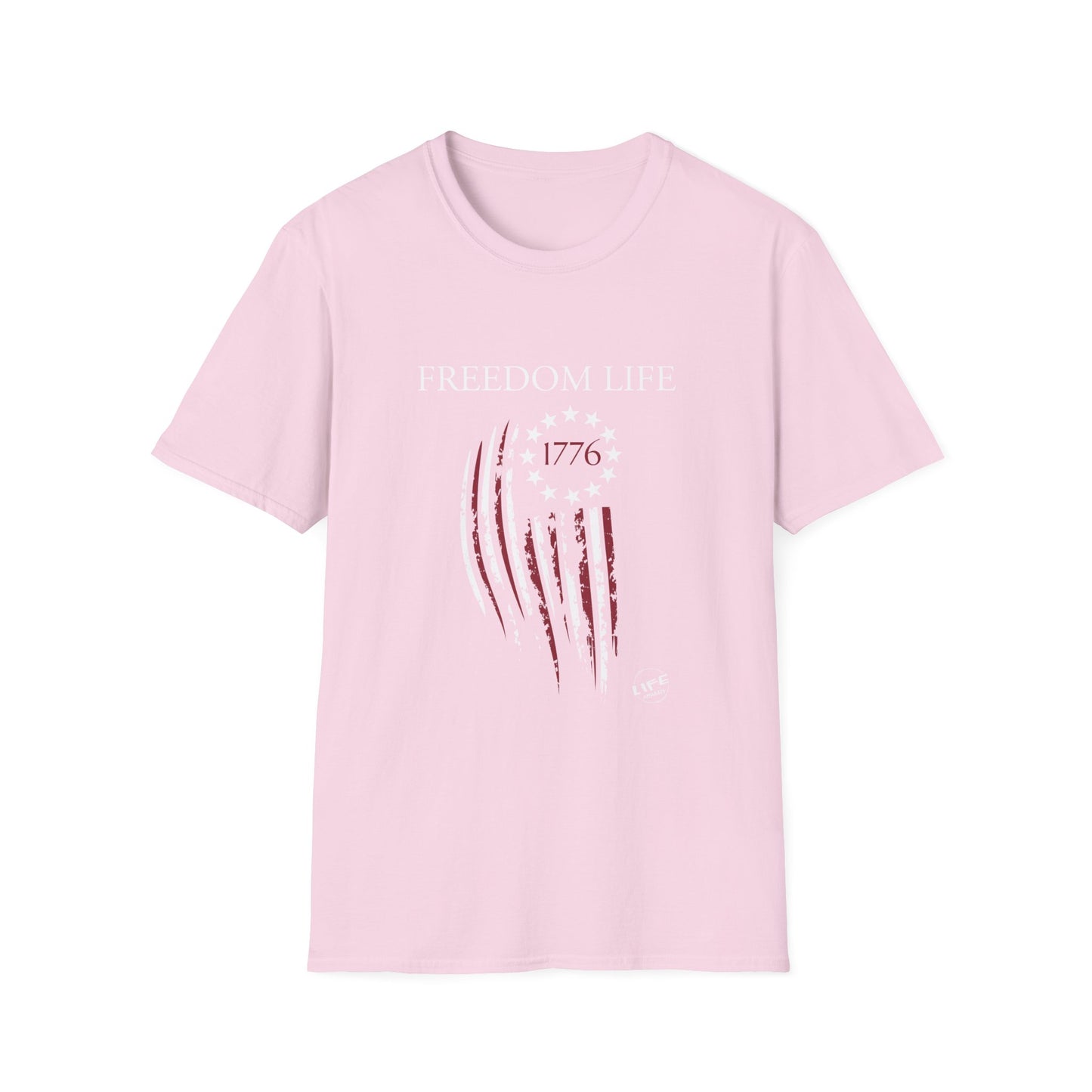 Freedom Life Graphic T-Shirt, Patriotic Apparel, Freedom Tee, Independence Day Gift, 4th of July Celebration, Freedom LIfe Shirt