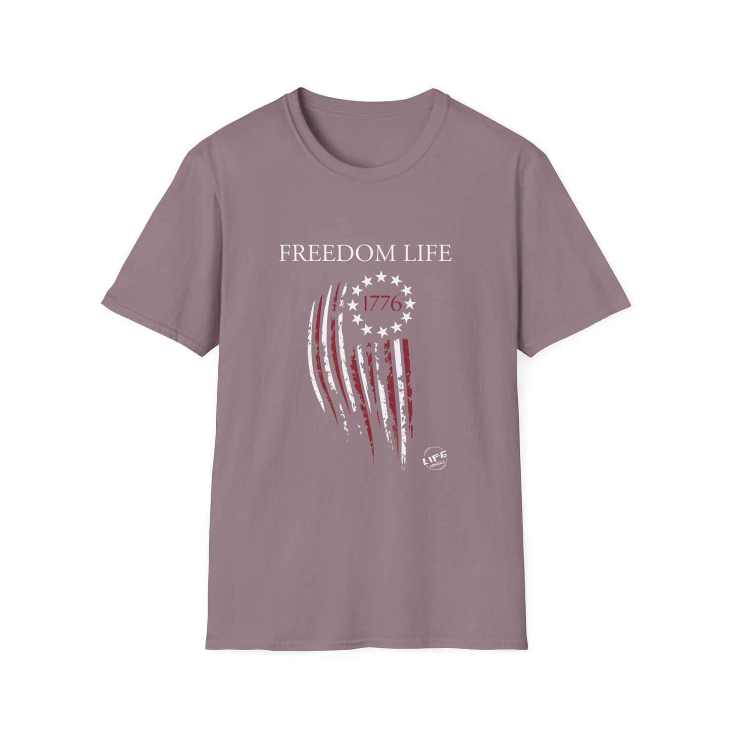 Freedom Life Graphic T-Shirt, Patriotic Apparel, Freedom Tee, Independence Day Gift, 4th of July Celebration, Freedom LIfe Shirt