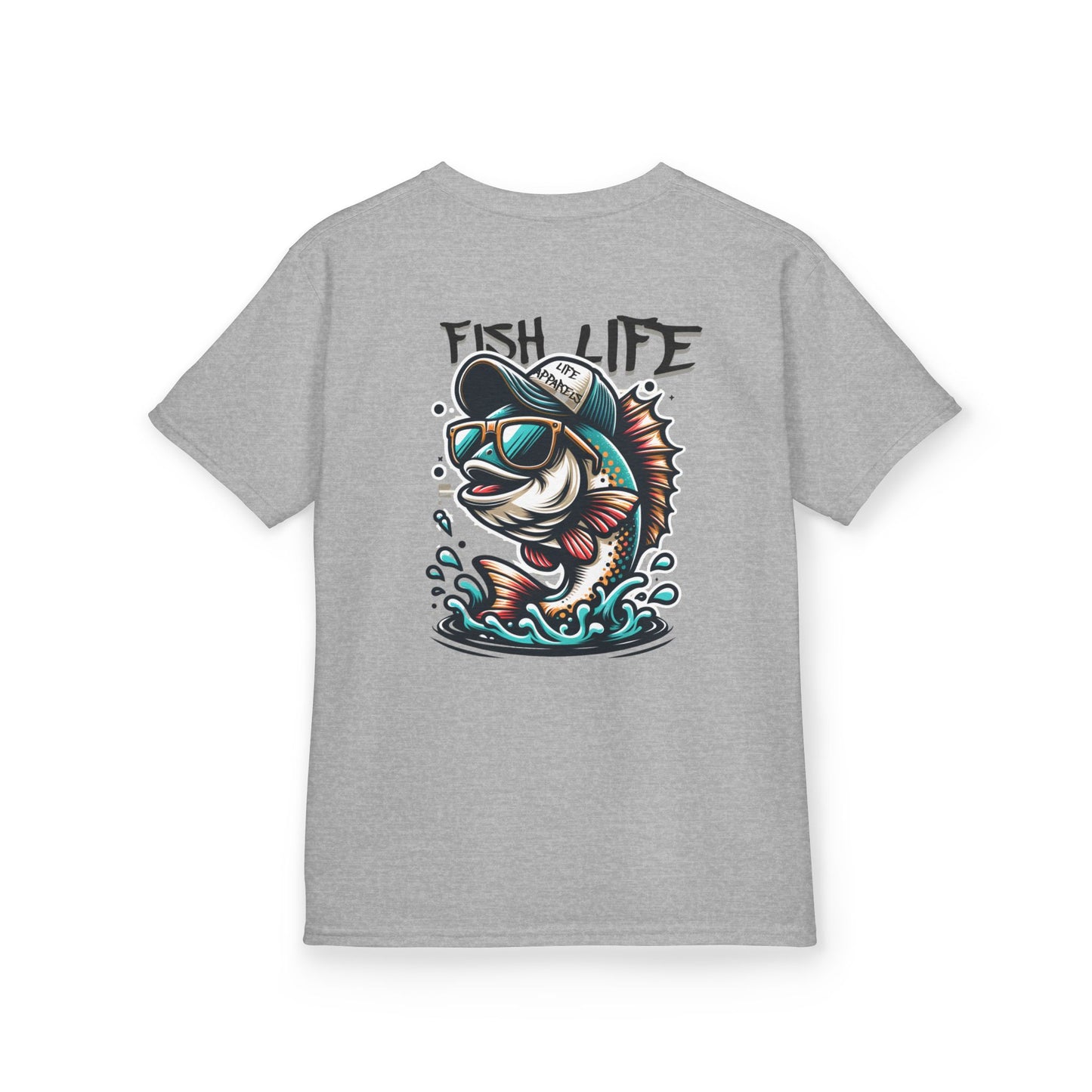 Kids Fish Life Graphic Tee | Fun & Playful