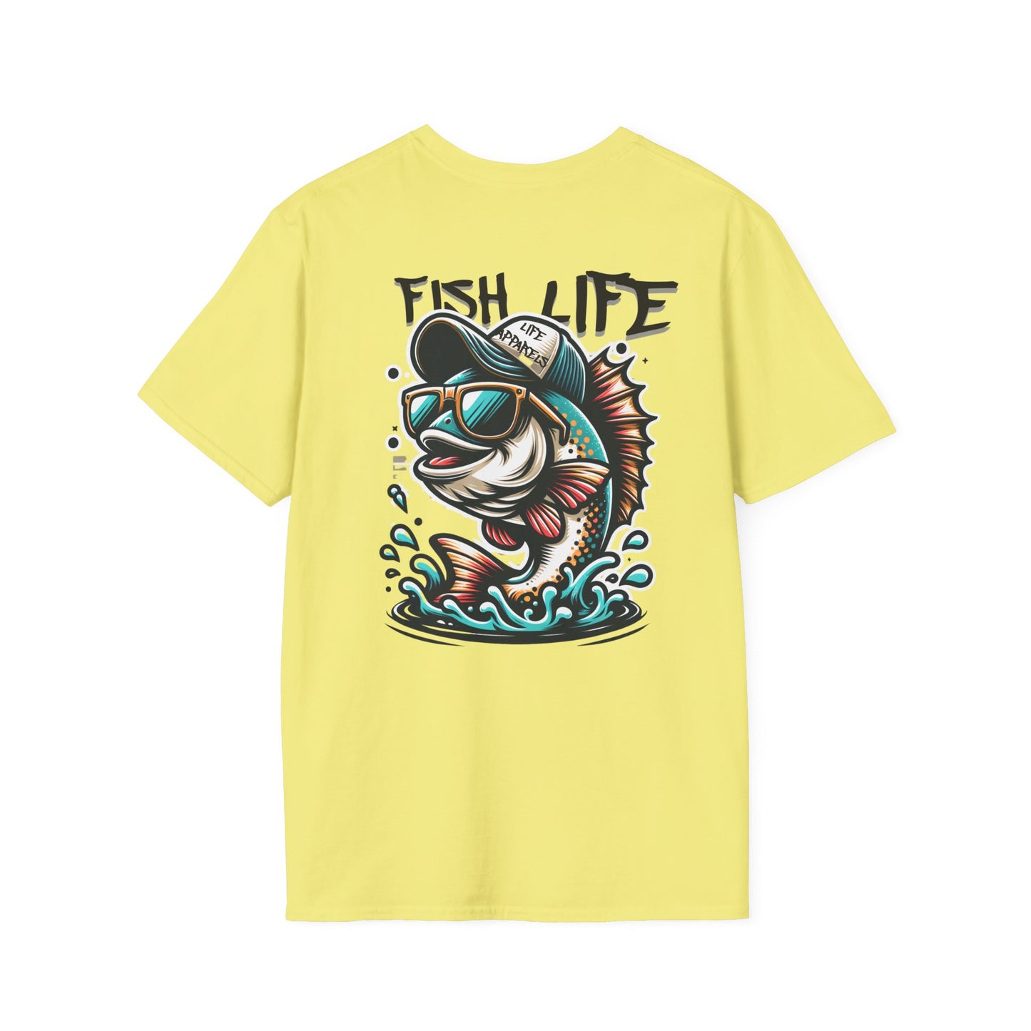 Fish Life T-Shirt - Cool Fishing Graphic Tee for Outdoor Enthusiasts