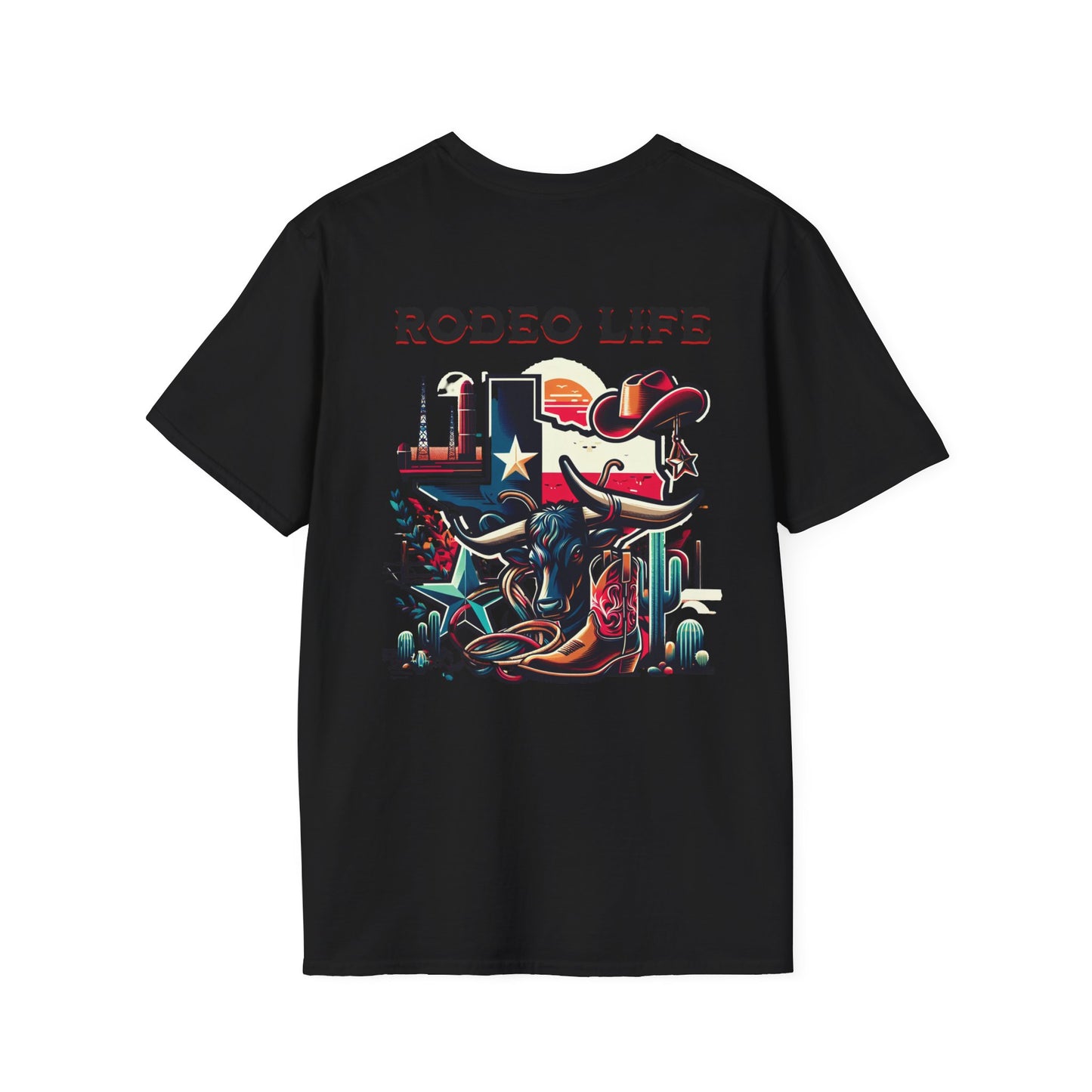 Rodeo Life Unisex Softstyle T-Shirt - Fun & Stylish Western Apparel