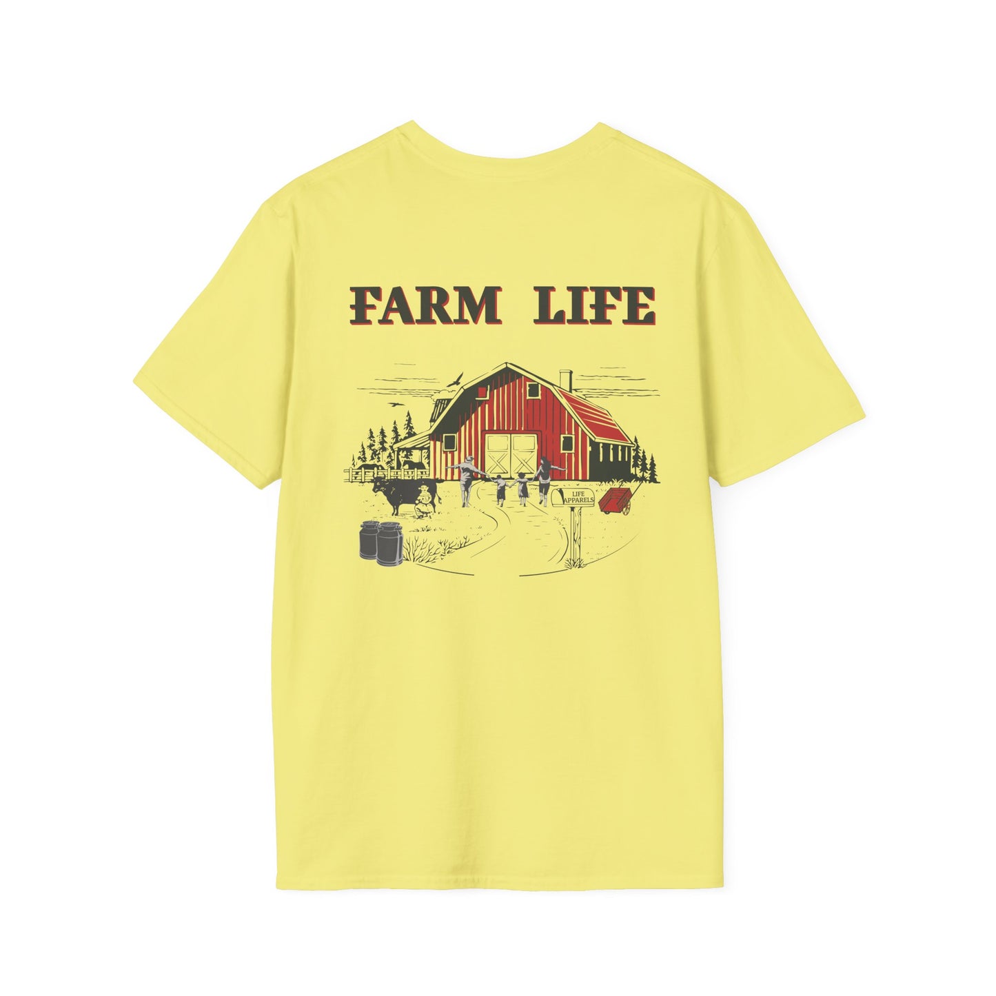 Farm Life T-Shirt - Softstyle Tee for Farm Lifestyles