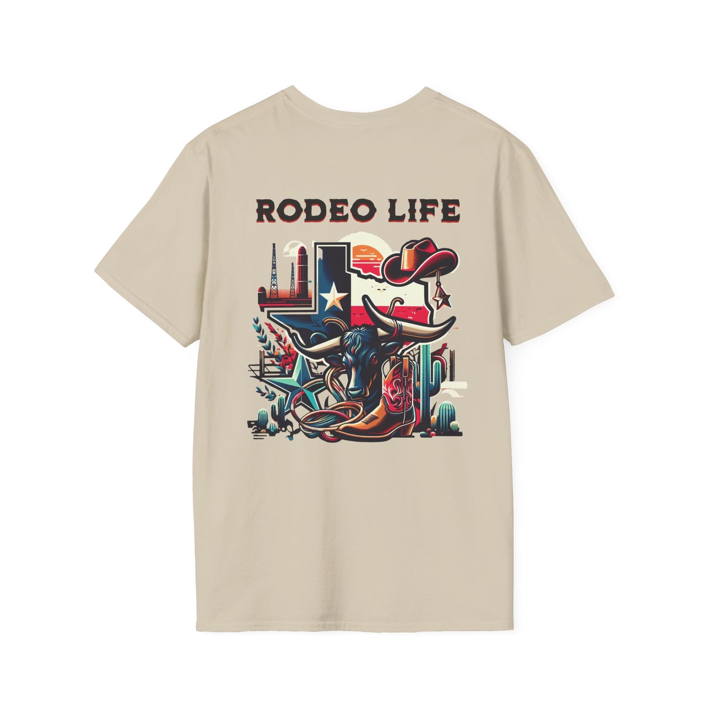 Rodeo Life Unisex Softstyle T-Shirt - Fun & Stylish Western Apparel