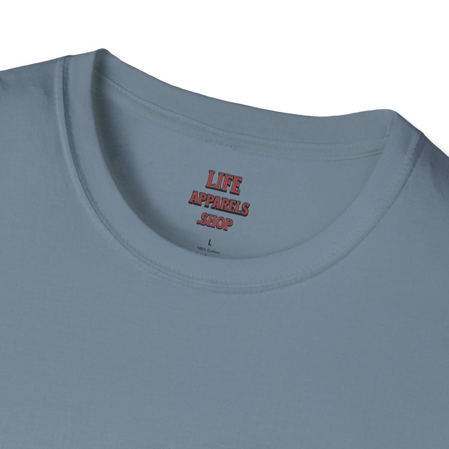 Firefighter Life Softstyle T-Shirt - Bravery Beyond the Flames