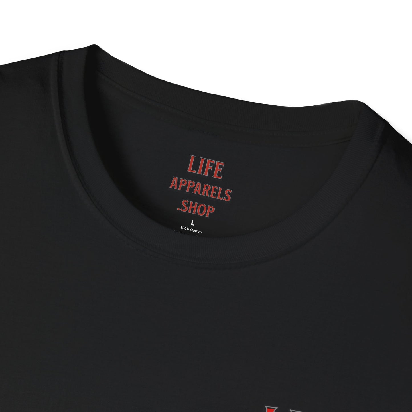 Firefighter Life Softstyle T-Shirt - First In, Last Out Design