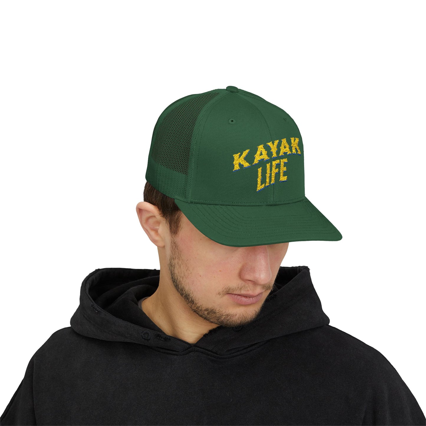 Kayak Life Snapback Trucker Cap - Perfect for Outdoor Enthusiasts