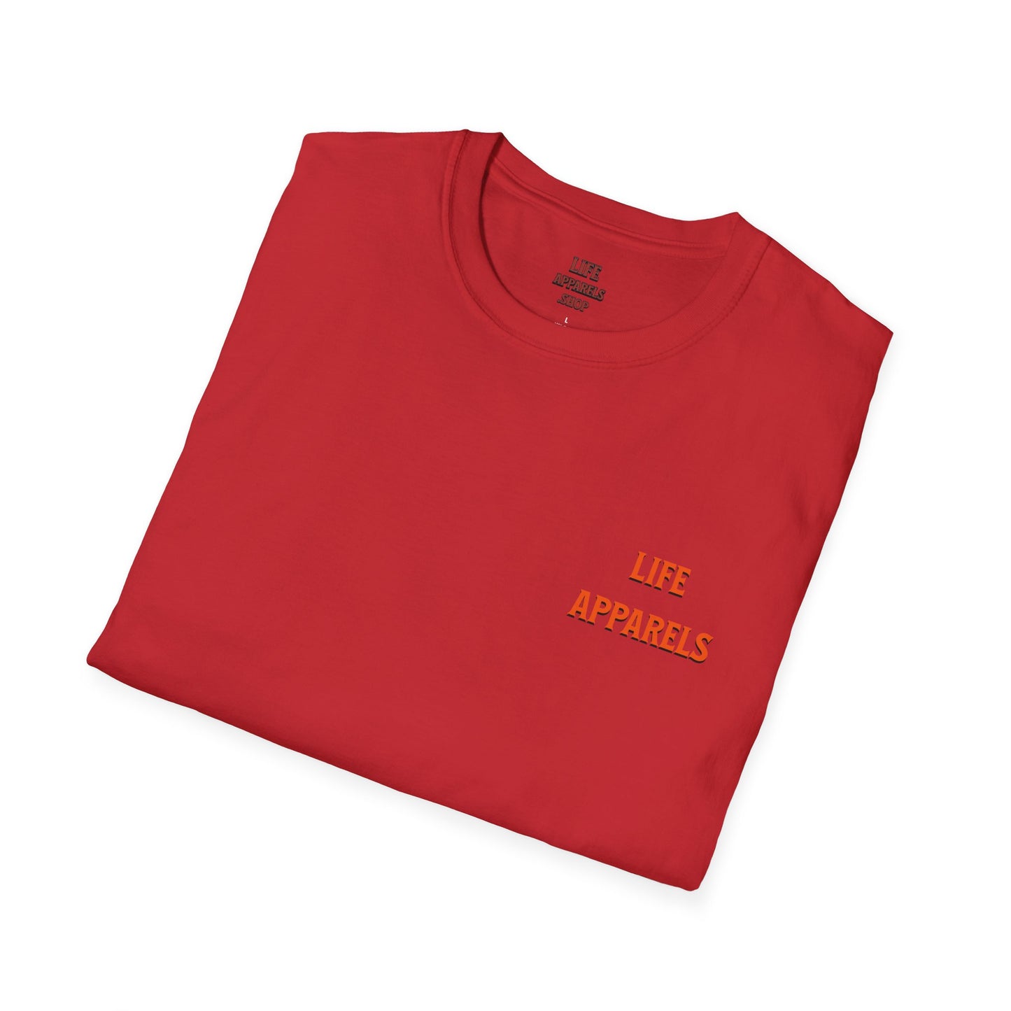 Firefighter Life Softstyle T-Shirt - Bravery Beyond the Flames