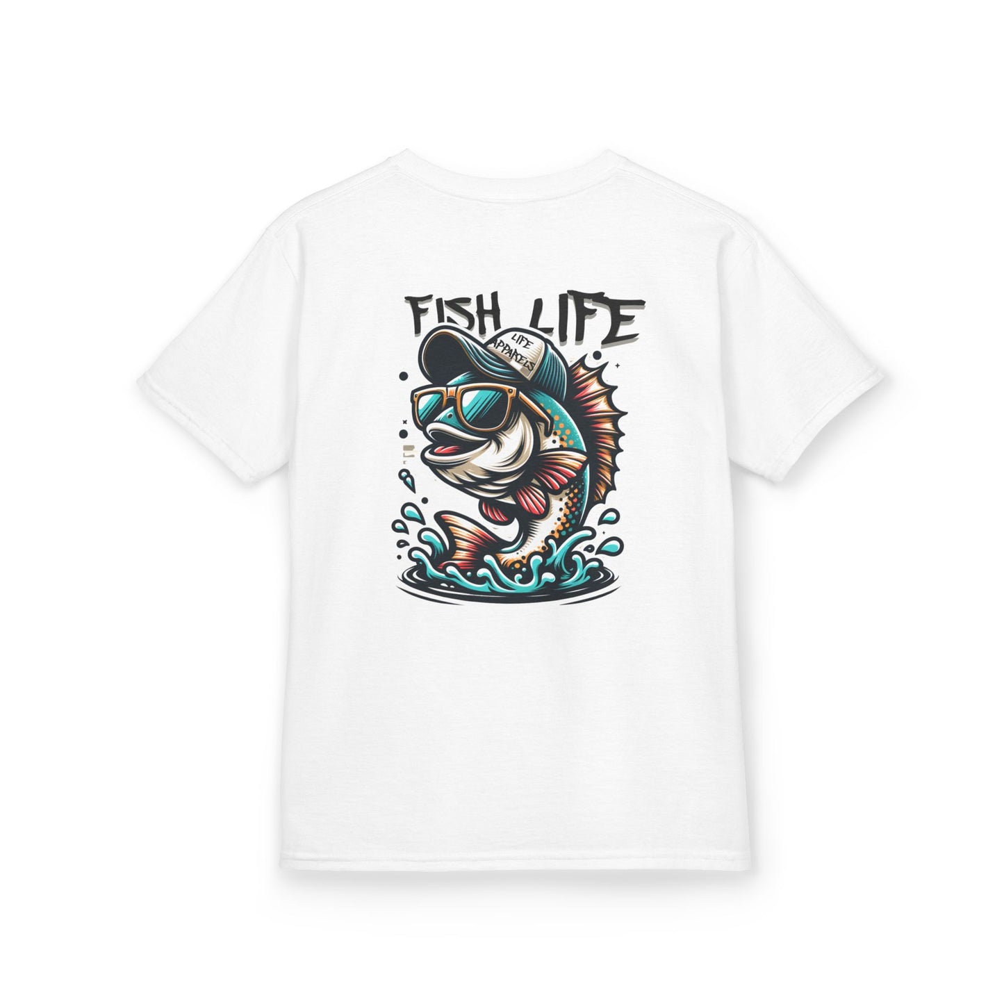 Kids Fish Life Graphic Tee | Fun & Playful