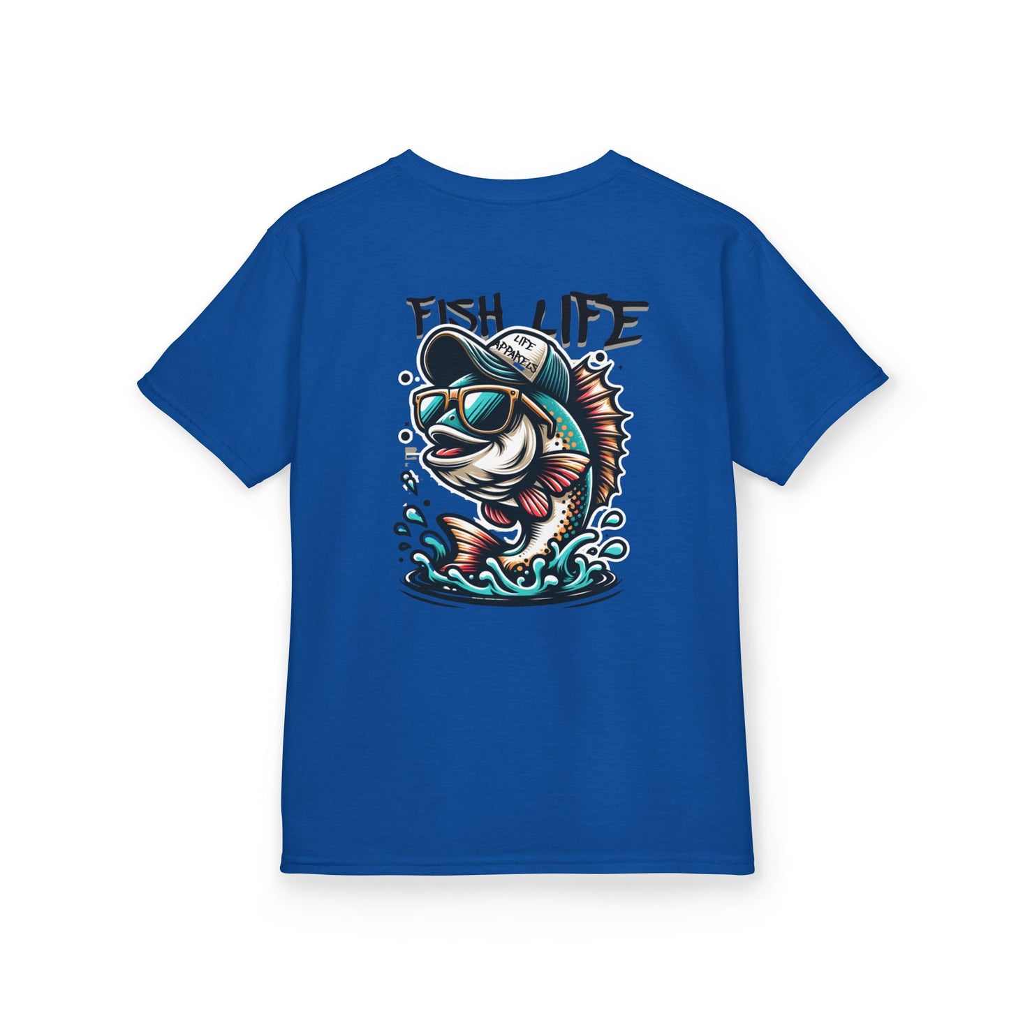 Kids Fish Life Graphic Tee | Fun & Playful