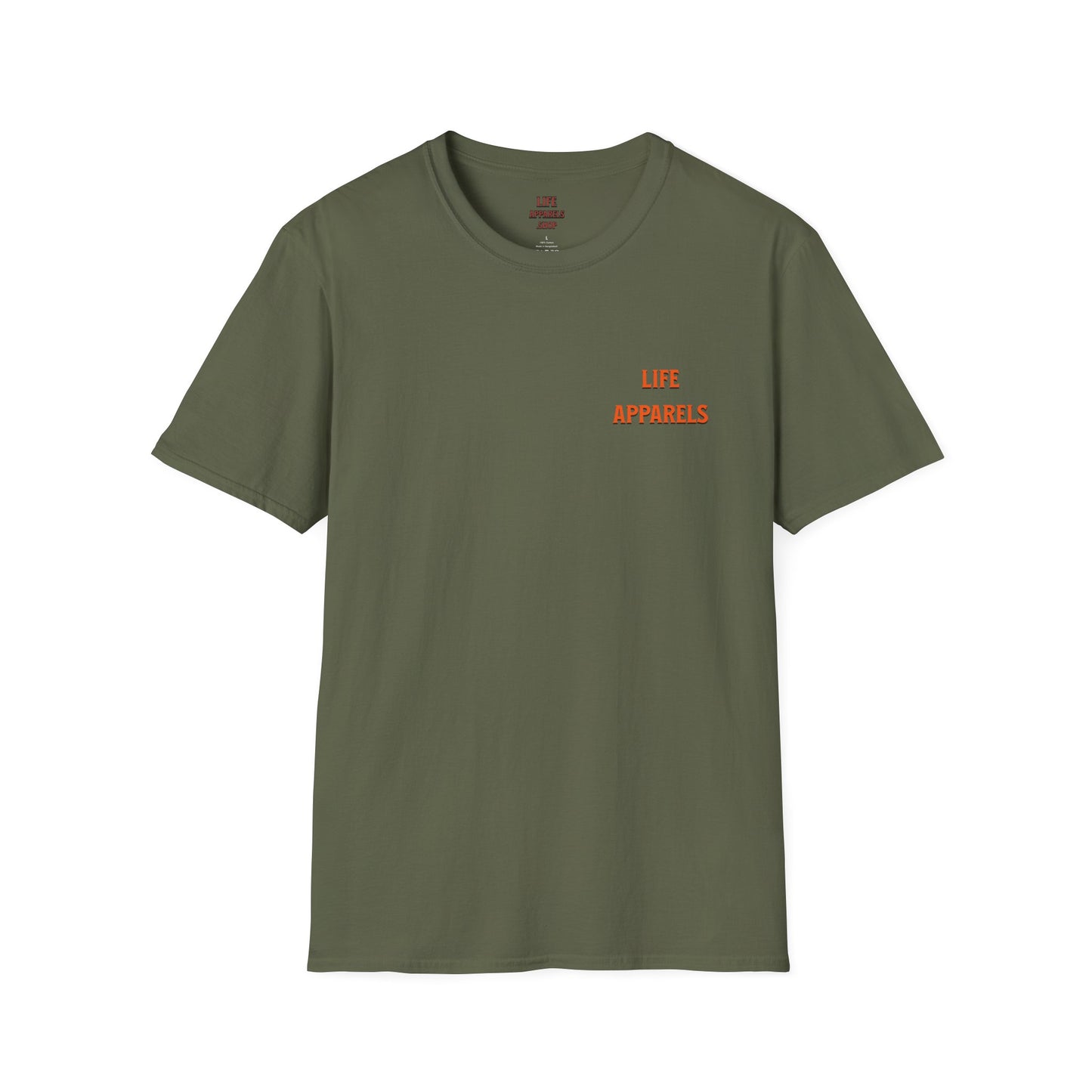 Firefighter Life Softstyle T-Shirt - Bravery Beyond the Flames