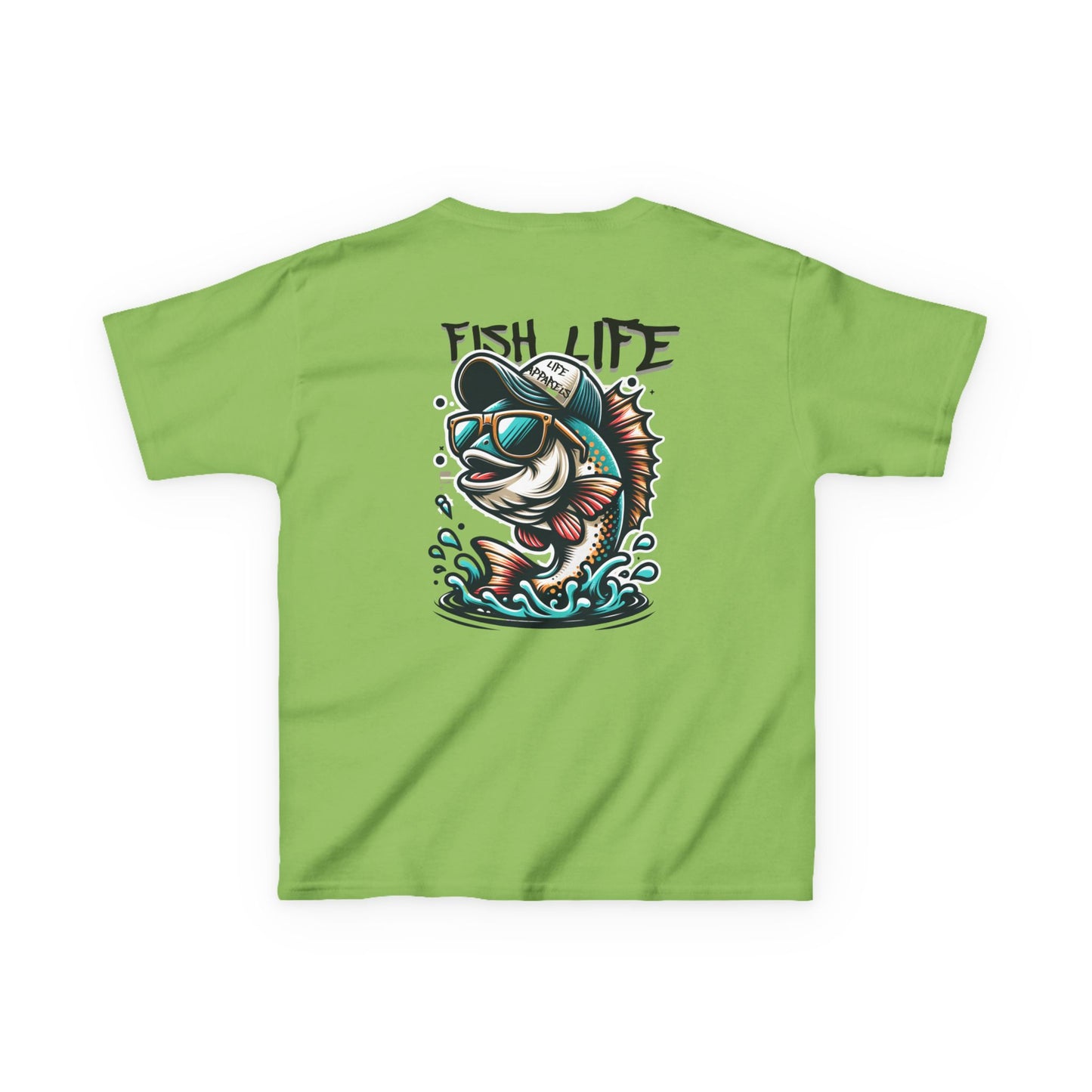 Kids Fish Life Graphic Tee | Fun & Playful