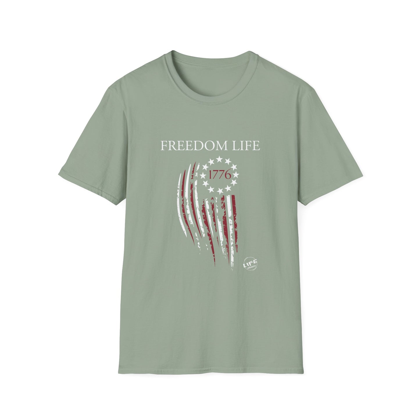 Freedom Life Graphic T-Shirt, Patriotic Apparel, Freedom Tee, Independence Day Gift, 4th of July Celebration, Freedom LIfe Shirt