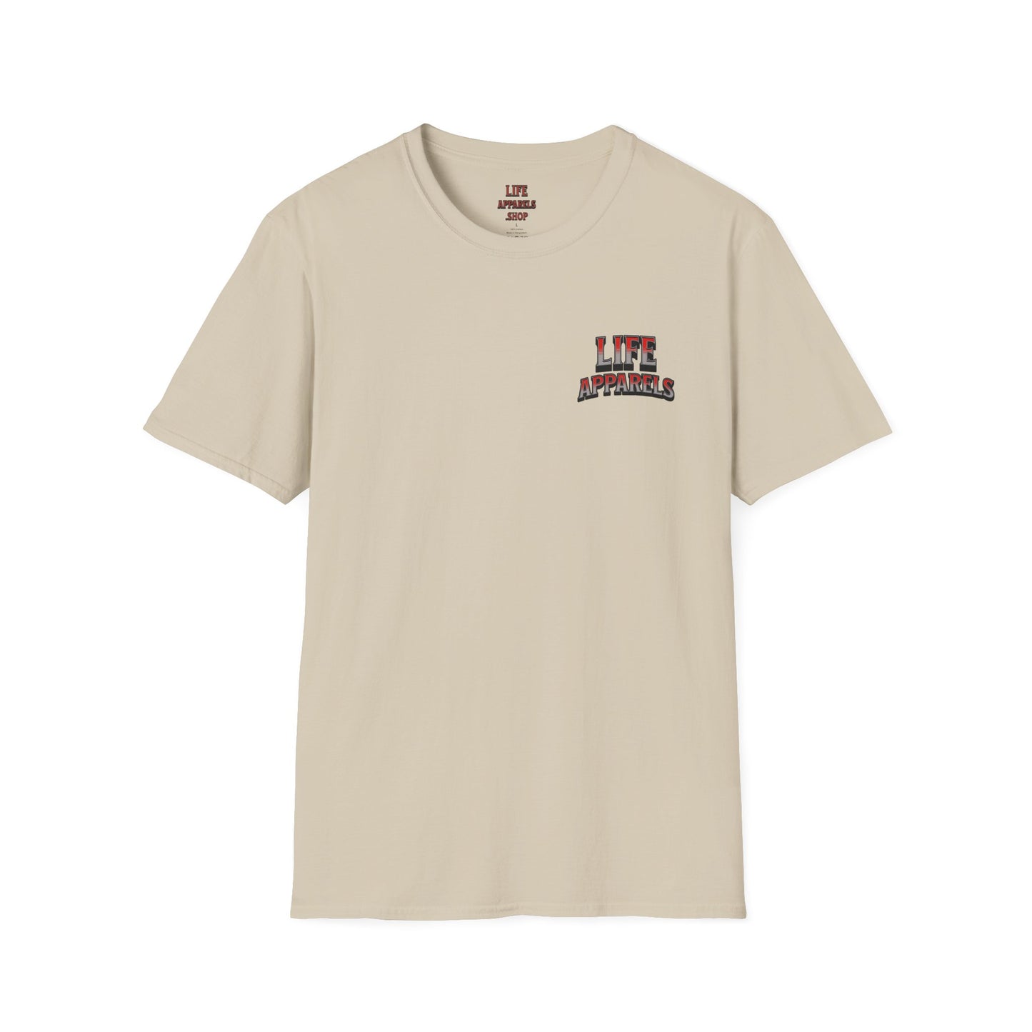 Firefighter Life Softstyle T-Shirt - First In, Last Out Design
