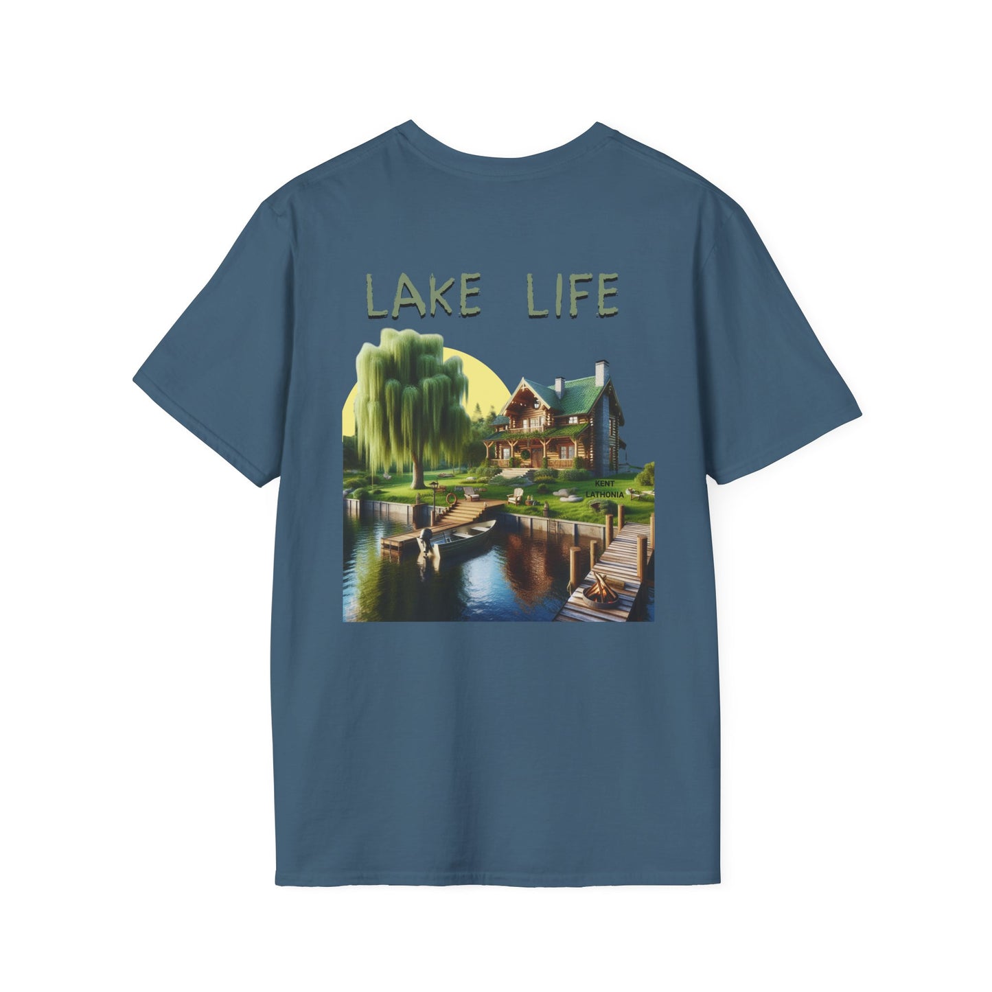 Lake Life Unisex Softstyle T-Shirt - Perfect Summer Outfit & Gift for Nature Lovers