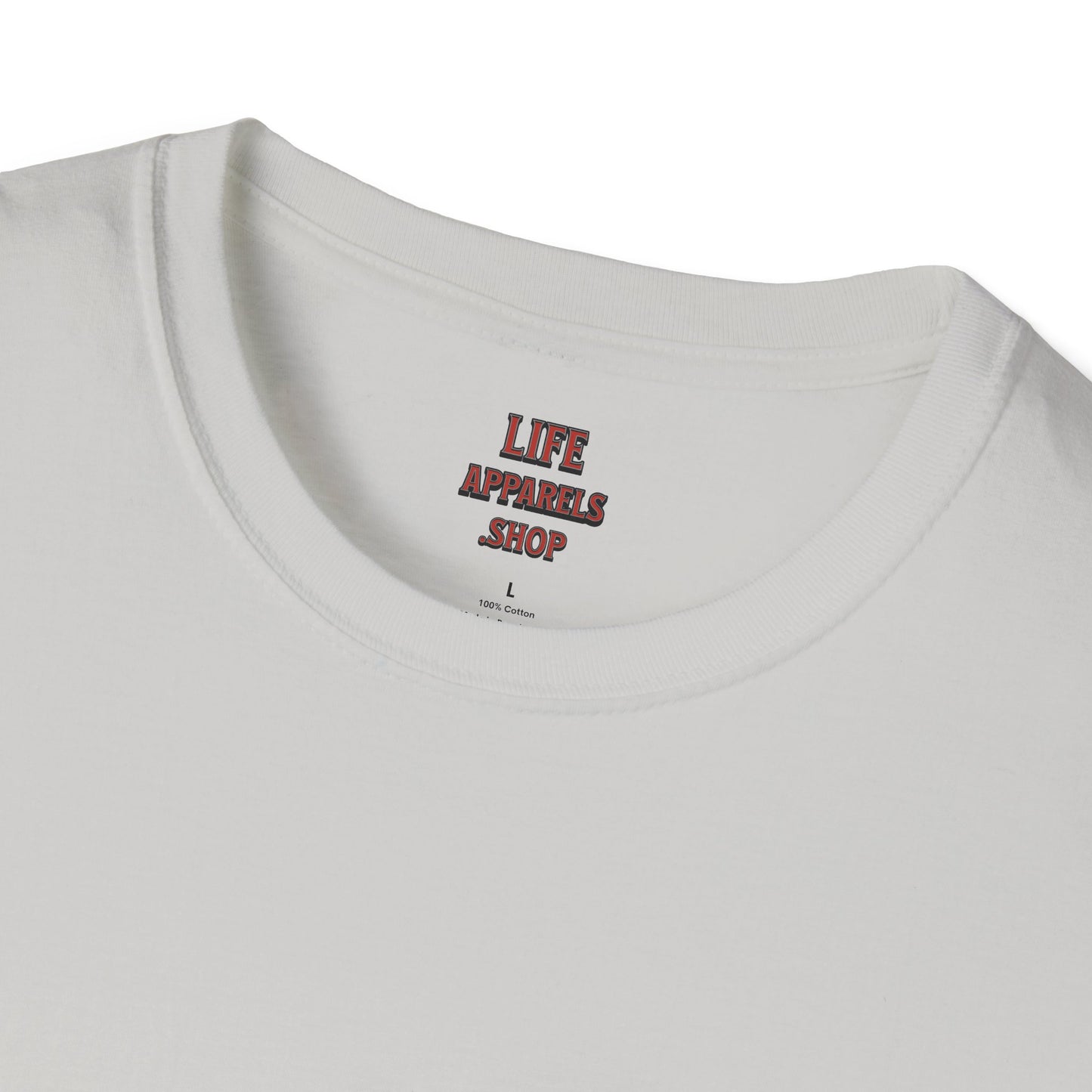 Firefighter Life Softstyle T-Shirt - Bravery Beyond the Flames
